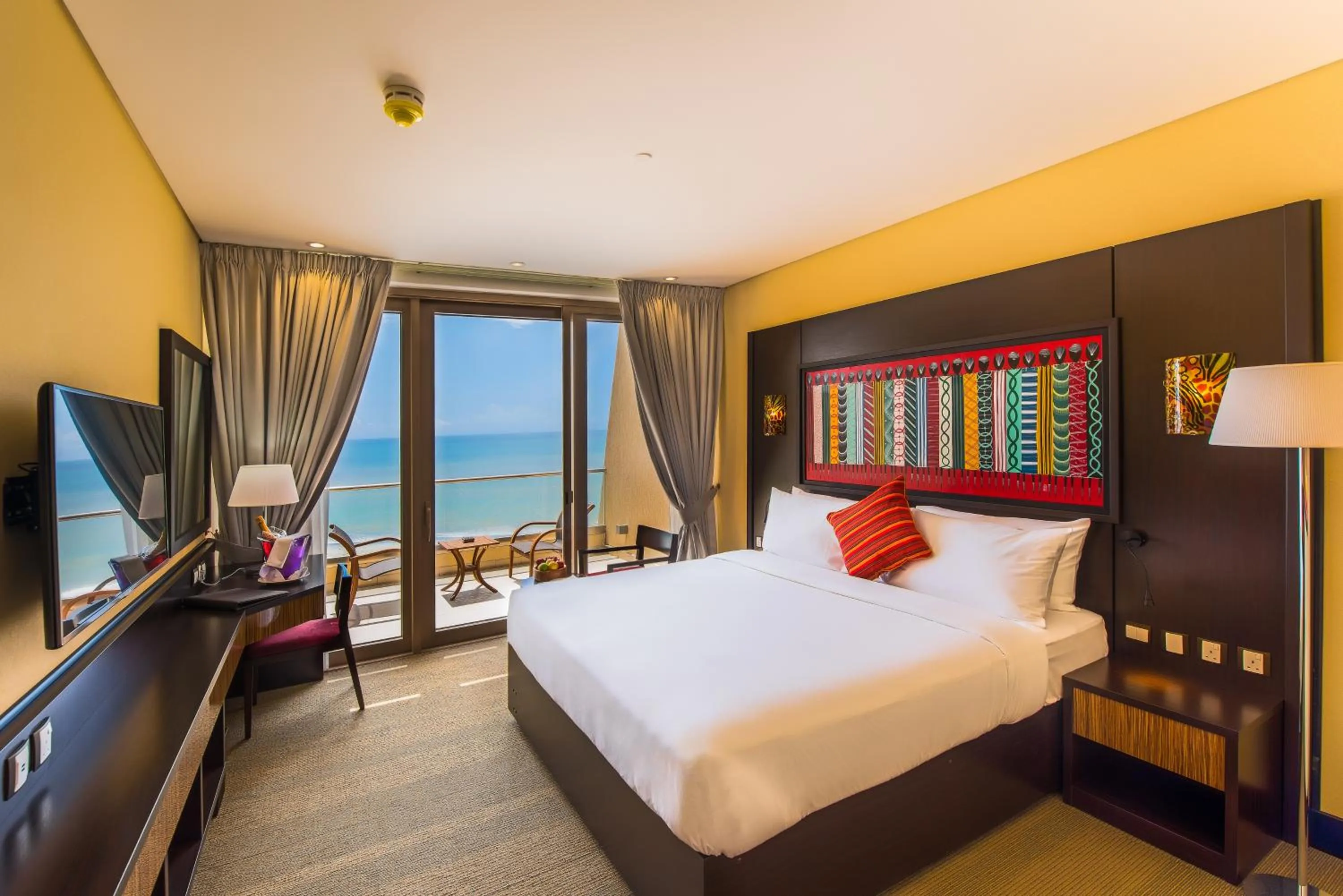 Bed in Ramada Resort By Wyndham Dar es Salaam