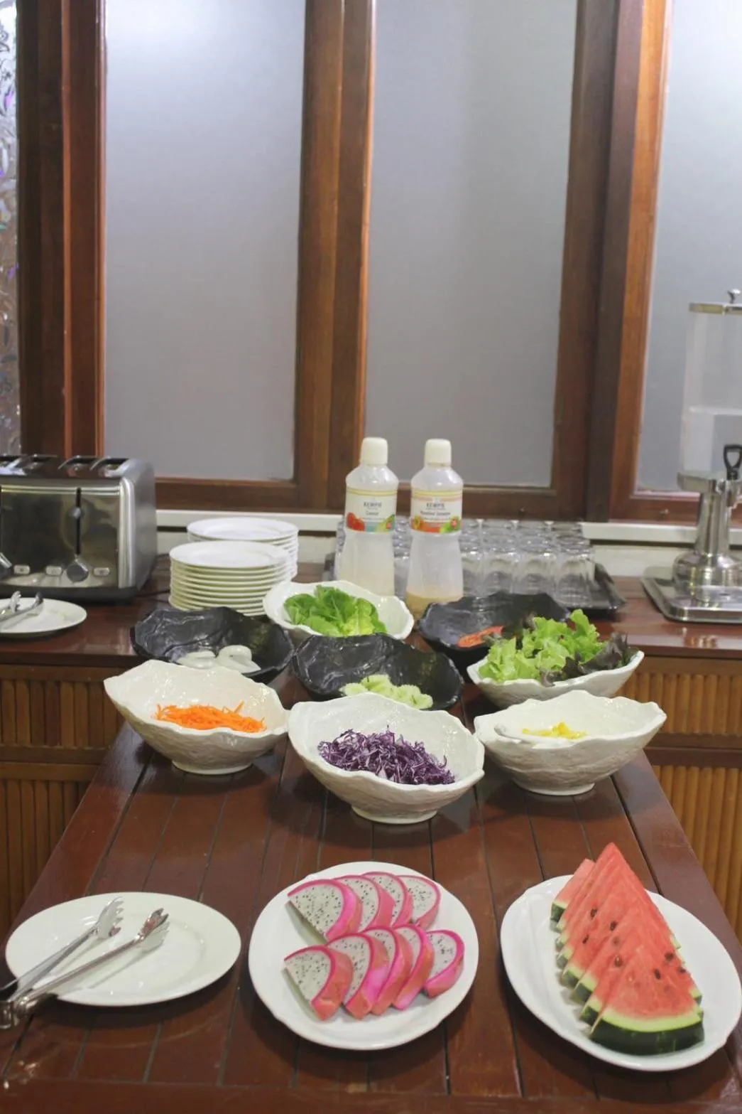 Buffet breakfast in The Guest Arak Boutique Hotel