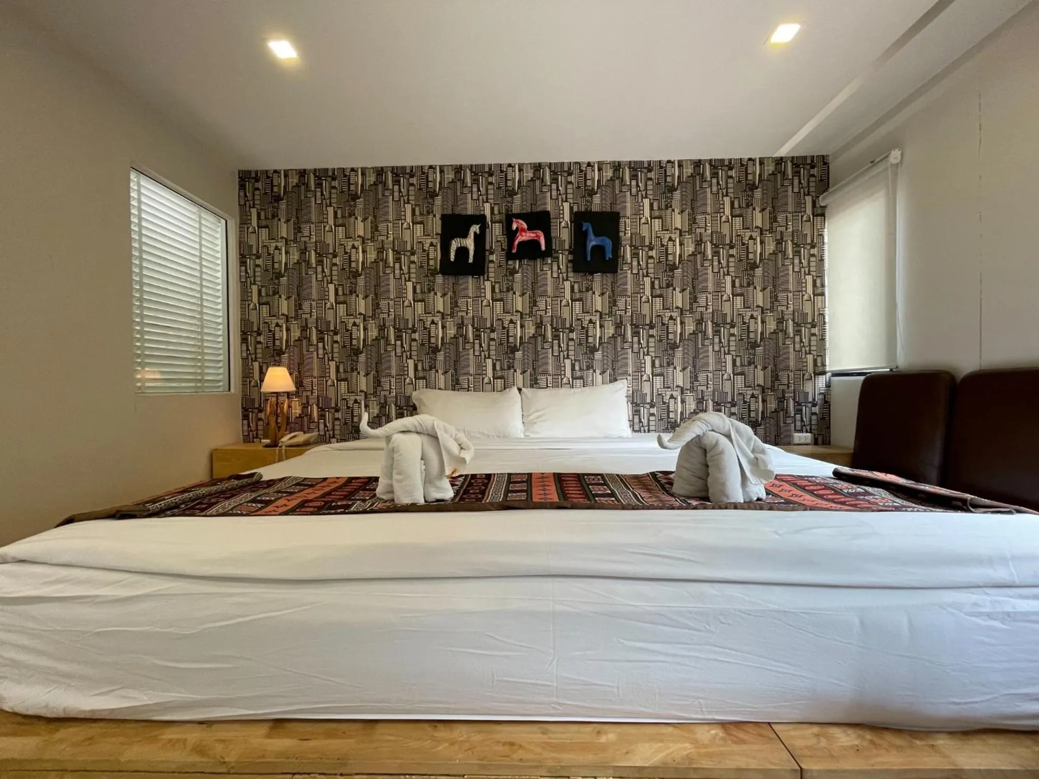 Bed in The Guest Arak Boutique Hotel