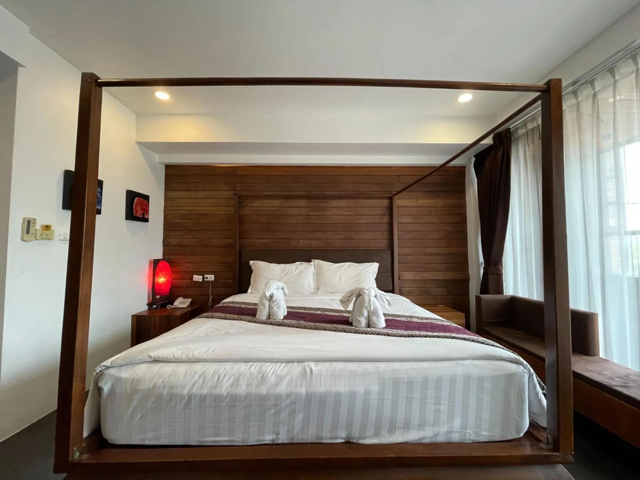 Bed in The Guest Arak Boutique Hotel