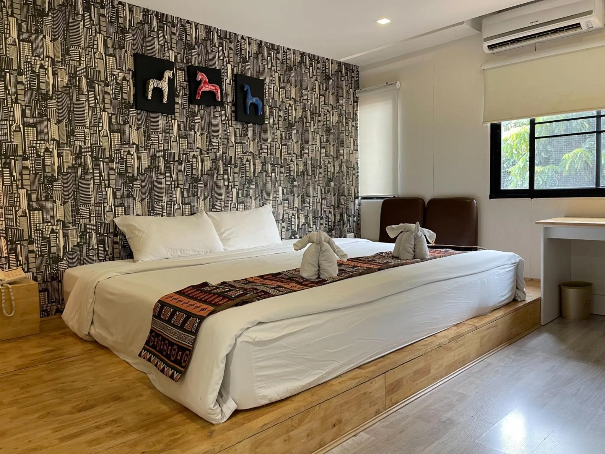 Bed in The Guest Arak Boutique Hotel