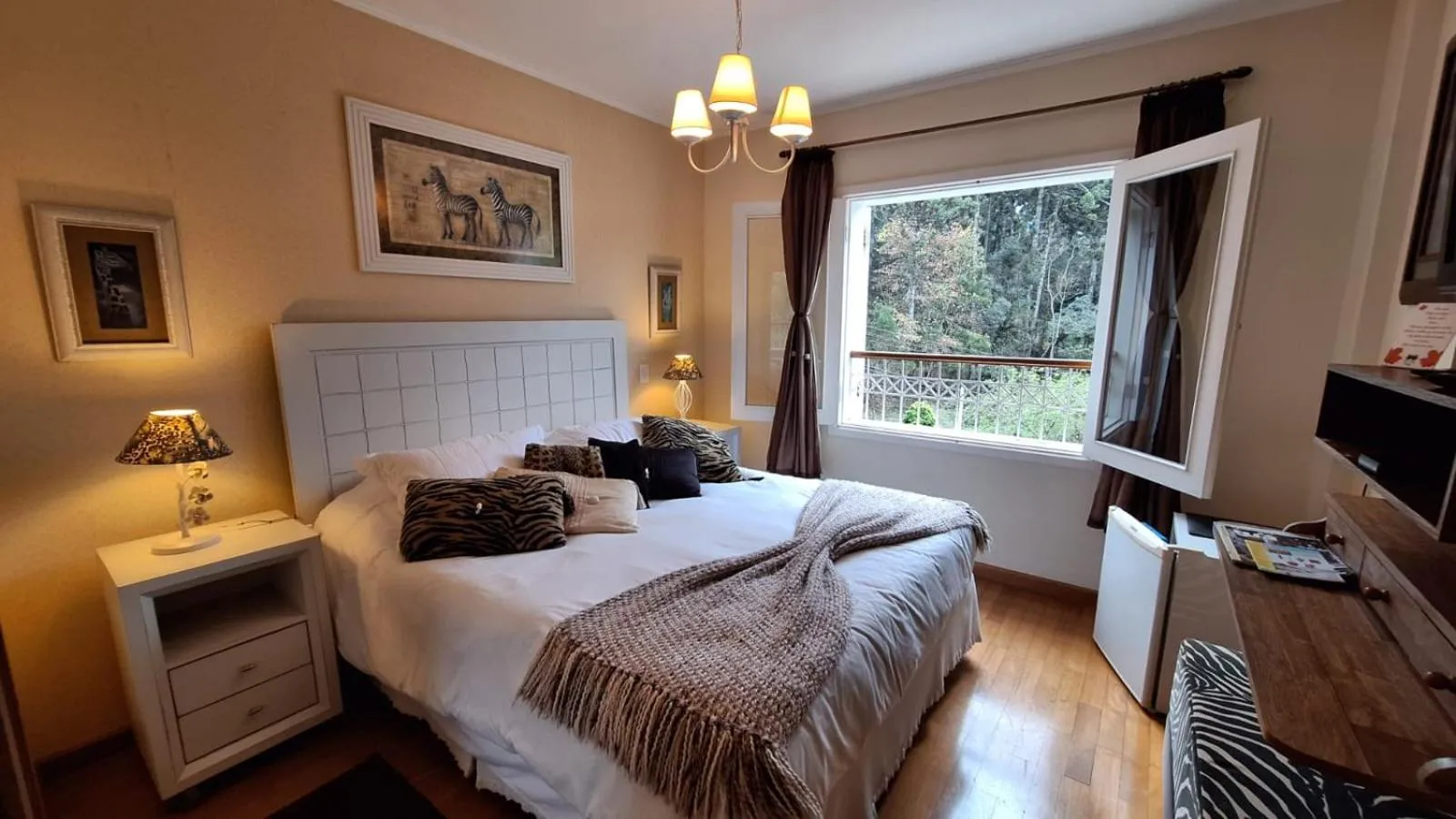 Bed in Pousada Atalaia Premium