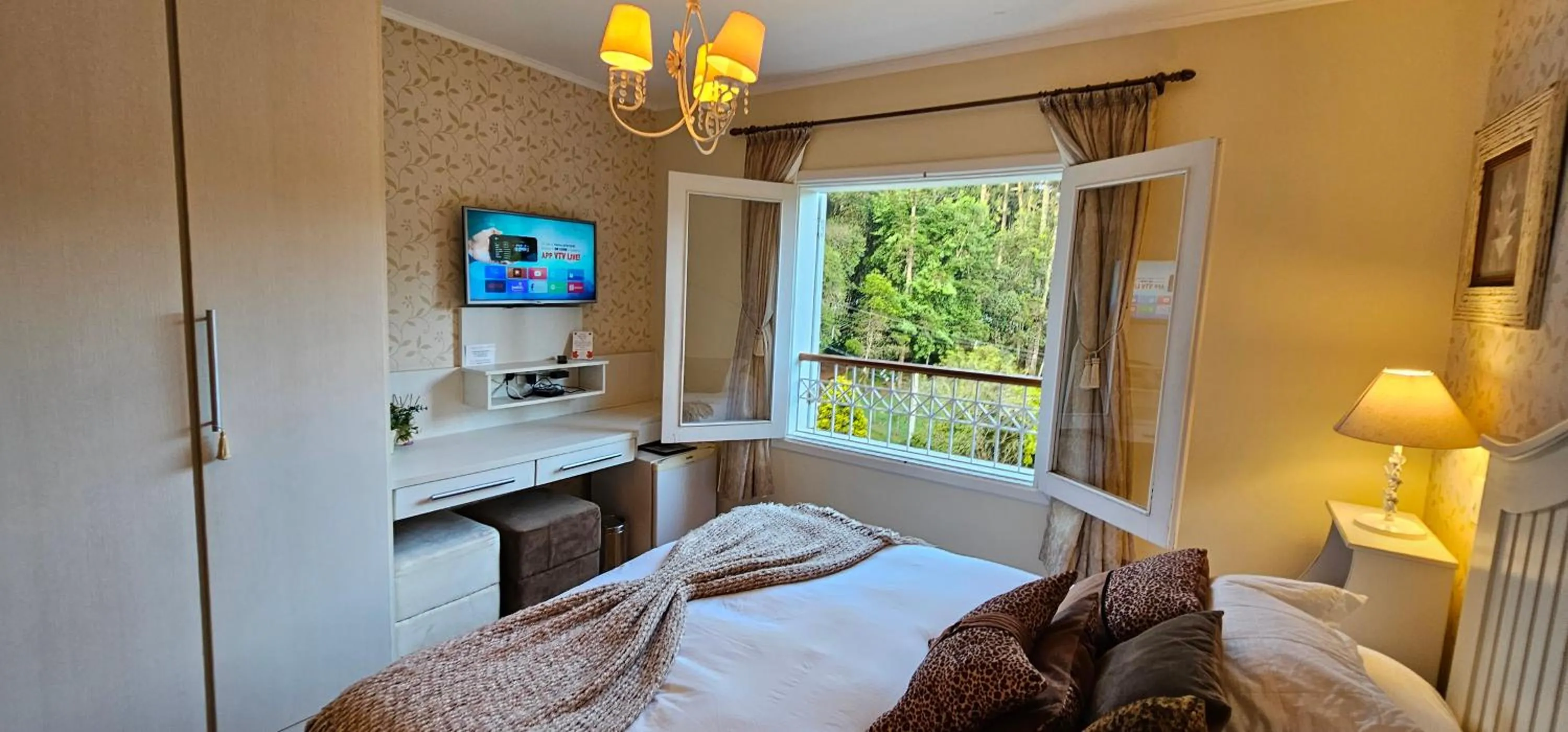 Bed in Pousada Atalaia Premium