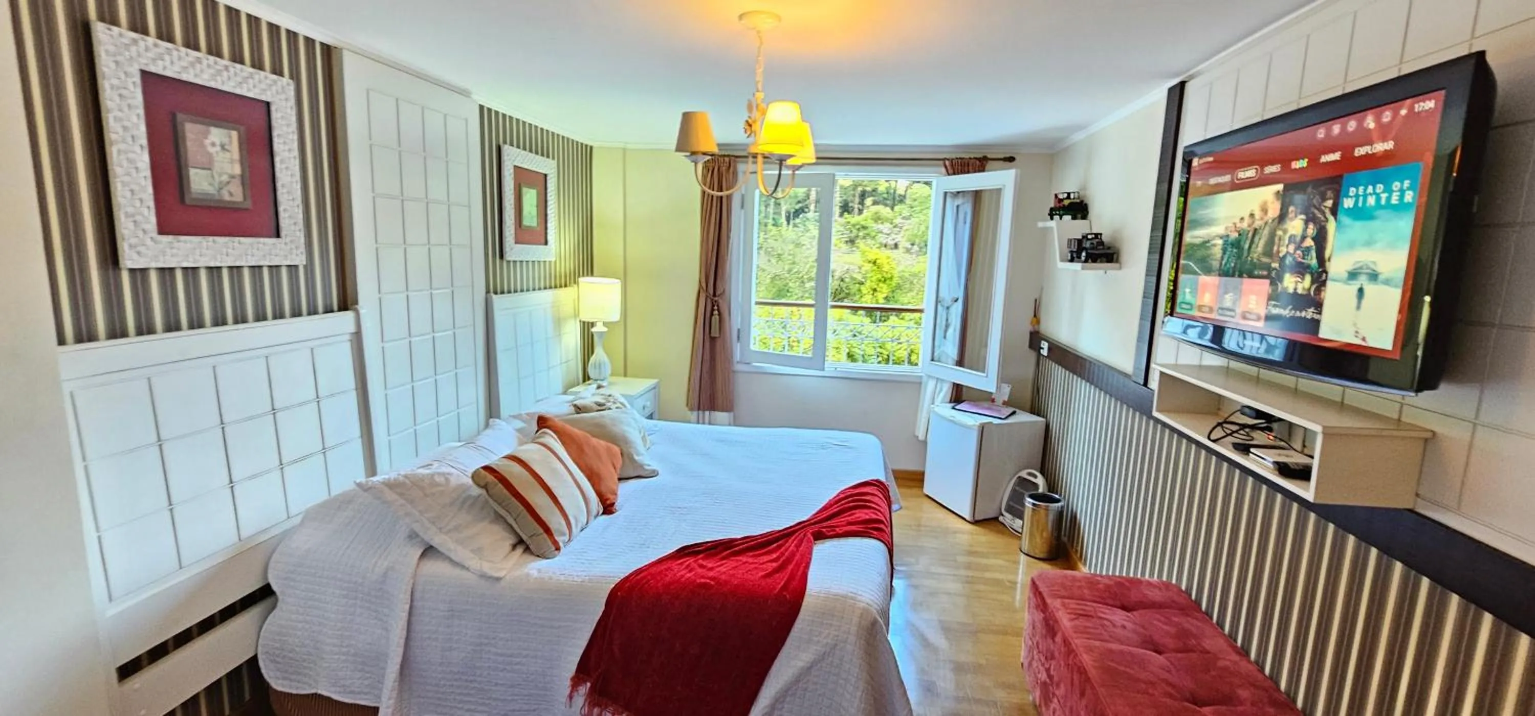Bed in Pousada Atalaia Premium
