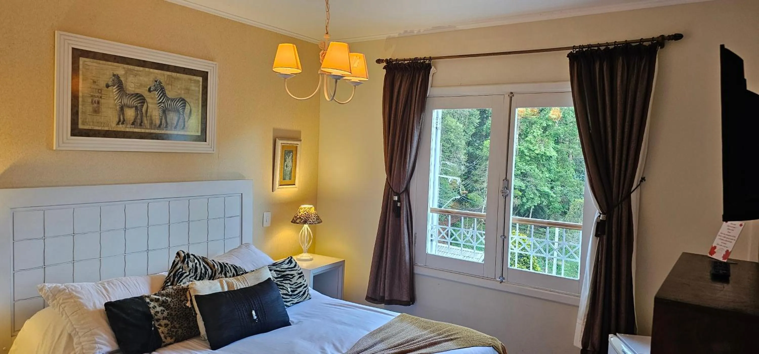 Bed in Pousada Atalaia Premium