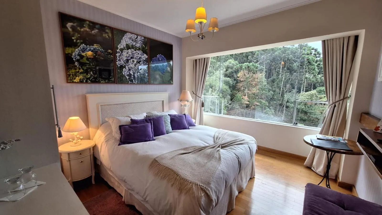 Bed in Pousada Atalaia Premium