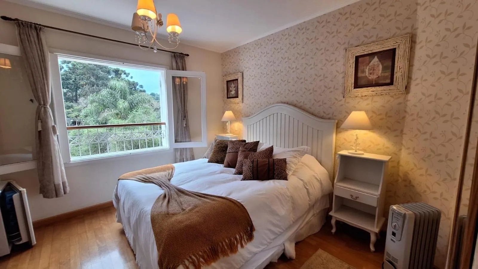 Bed in Pousada Atalaia Premium
