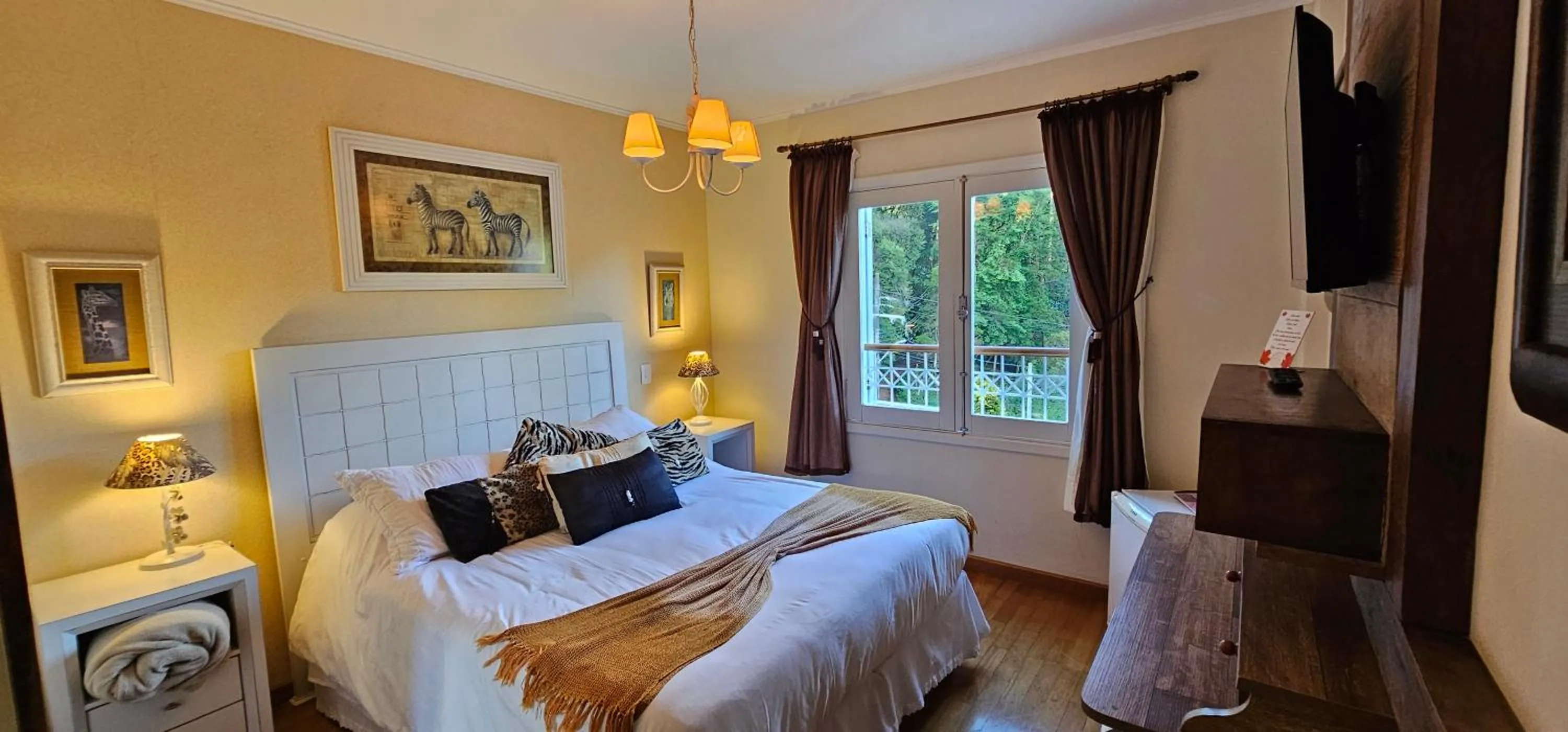 Bed in Pousada Atalaia Premium