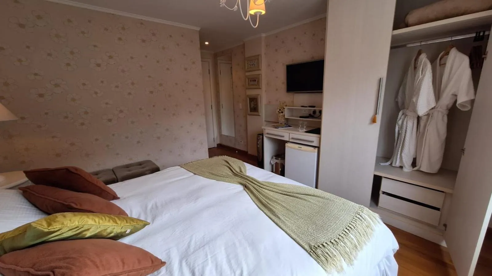 Bed in Pousada Atalaia Premium