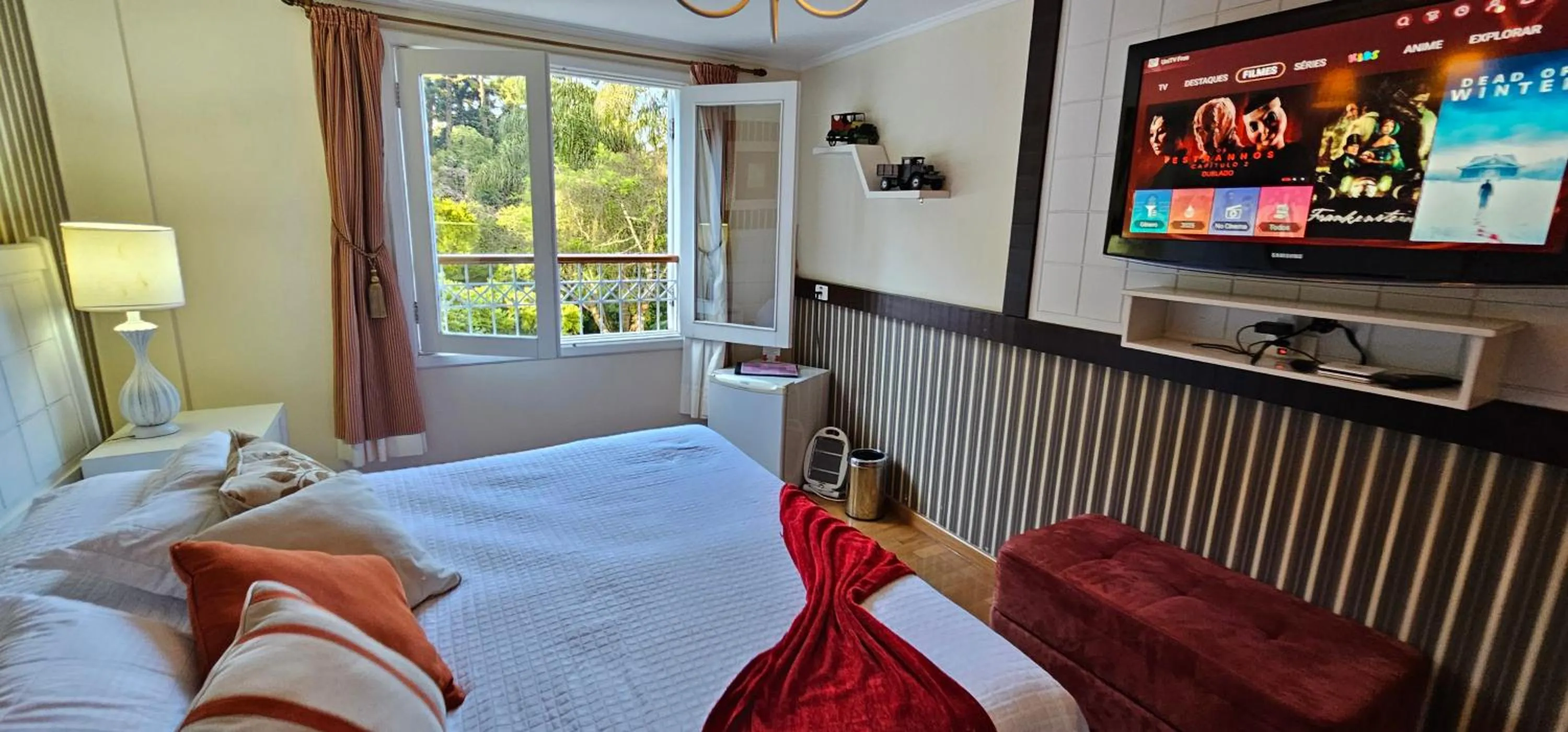 Bed in Pousada Atalaia Premium