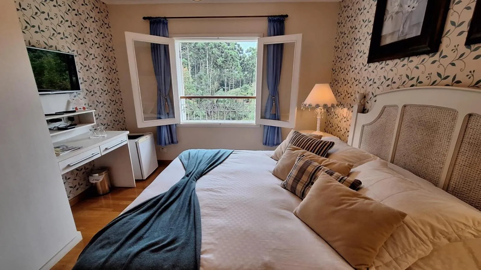 Bed in Pousada Atalaia Premium