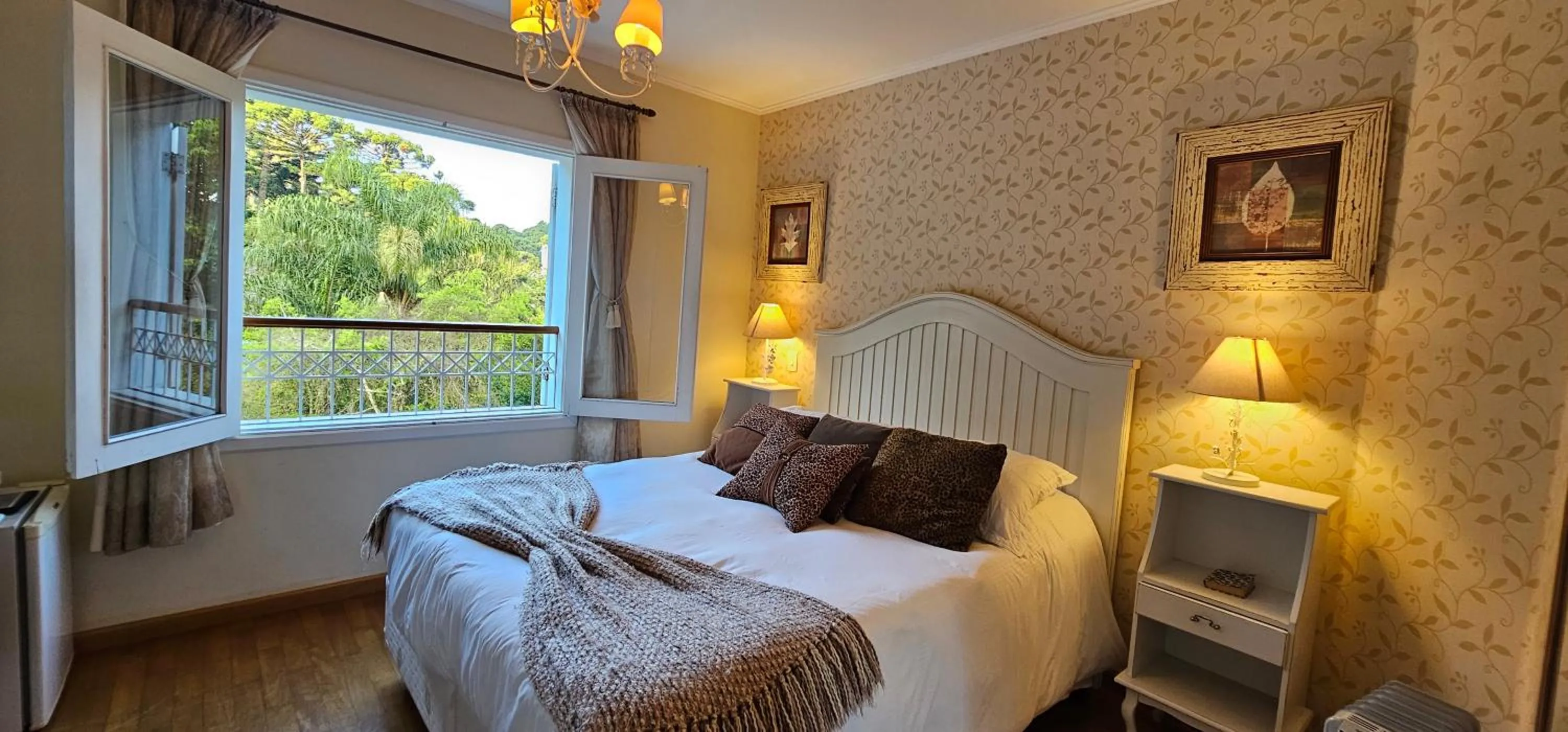 Bed in Pousada Atalaia Premium