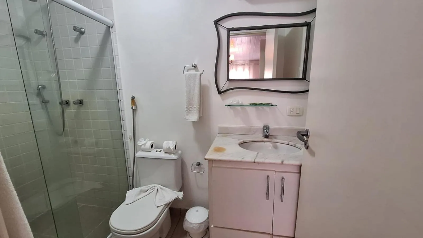 Shower in Pousada Atalaia Premium