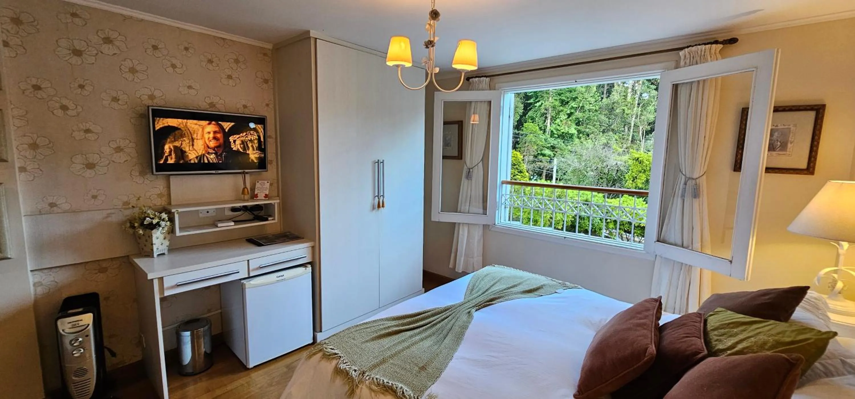 Bed in Pousada Atalaia Premium