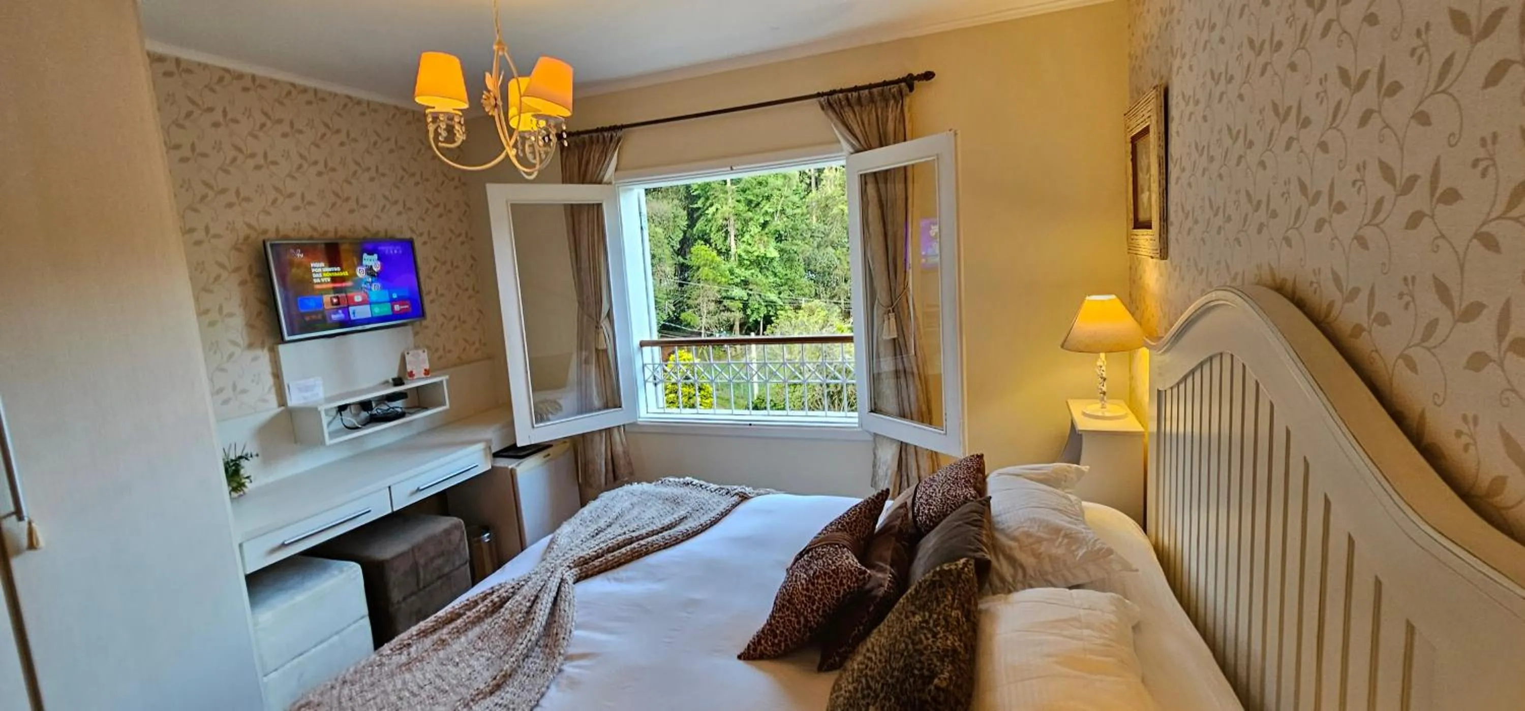 Bed in Pousada Atalaia Premium