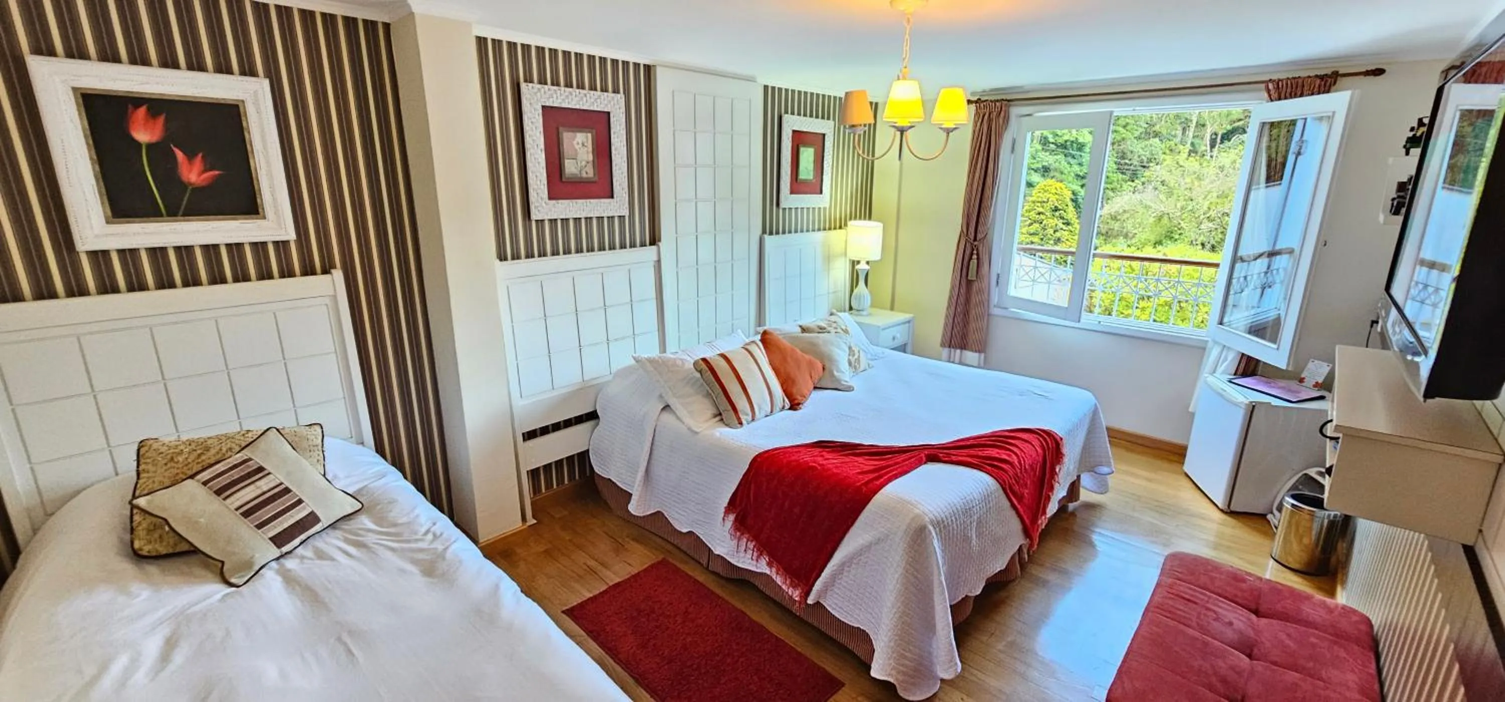 Bed in Pousada Atalaia Premium
