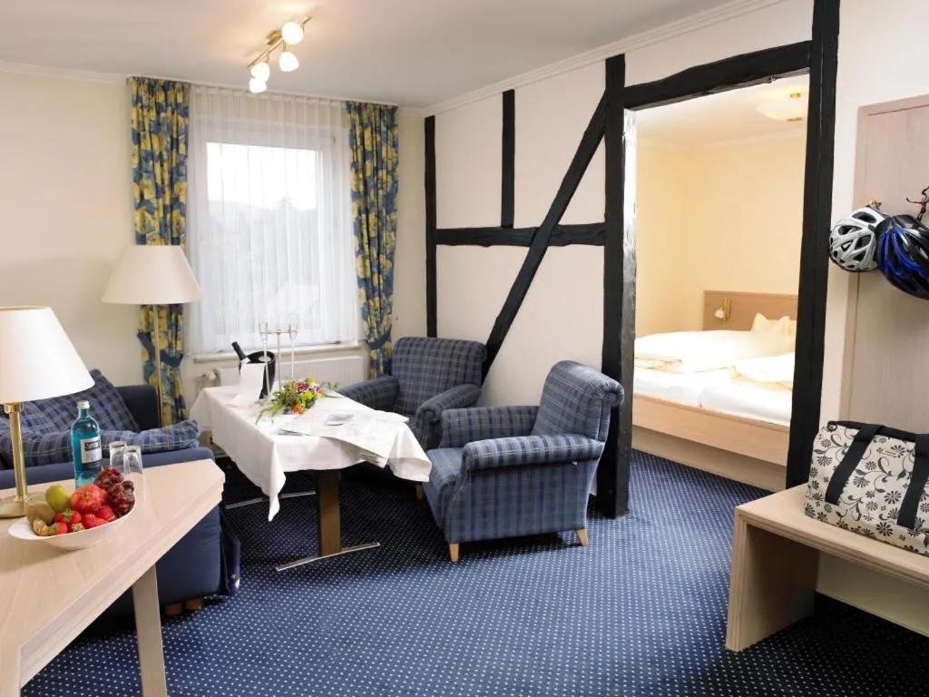 Bed in Landgasthof Hoffmann GbR