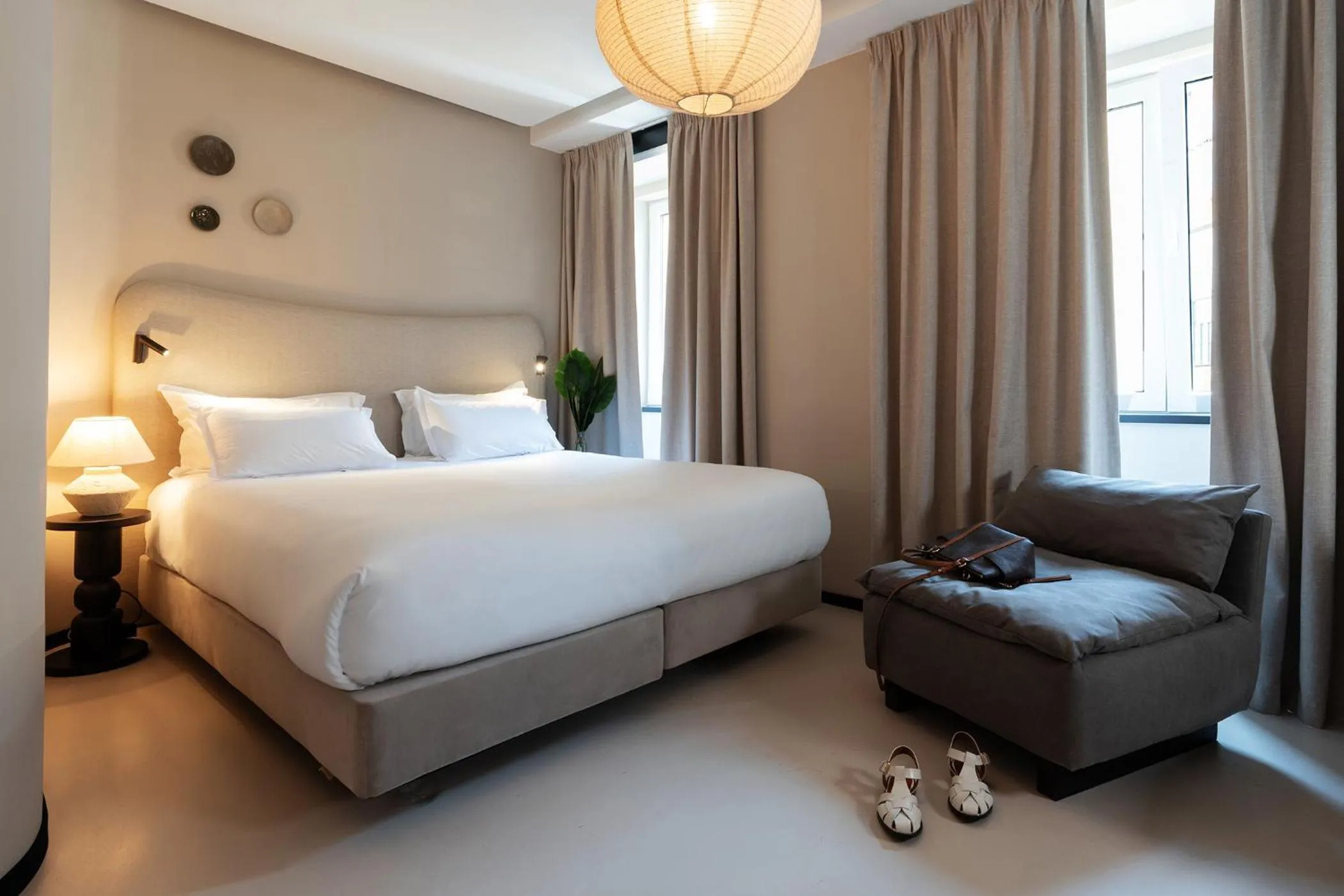 Bed in Casa Teva Lisboa Boutique Hotel by chic&basic