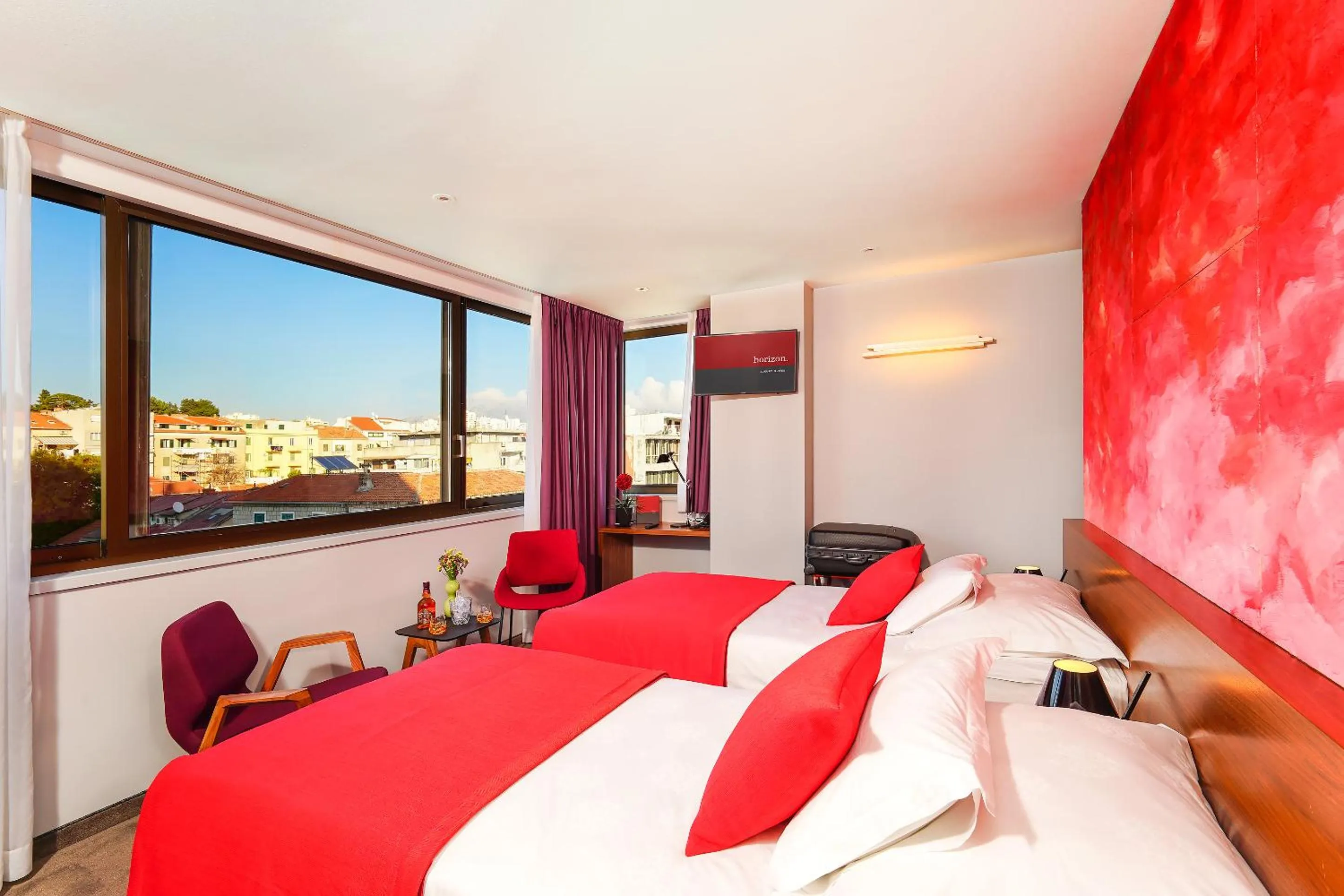 Bedroom, Bed in Horizon Luxury Suites & Design Rooms