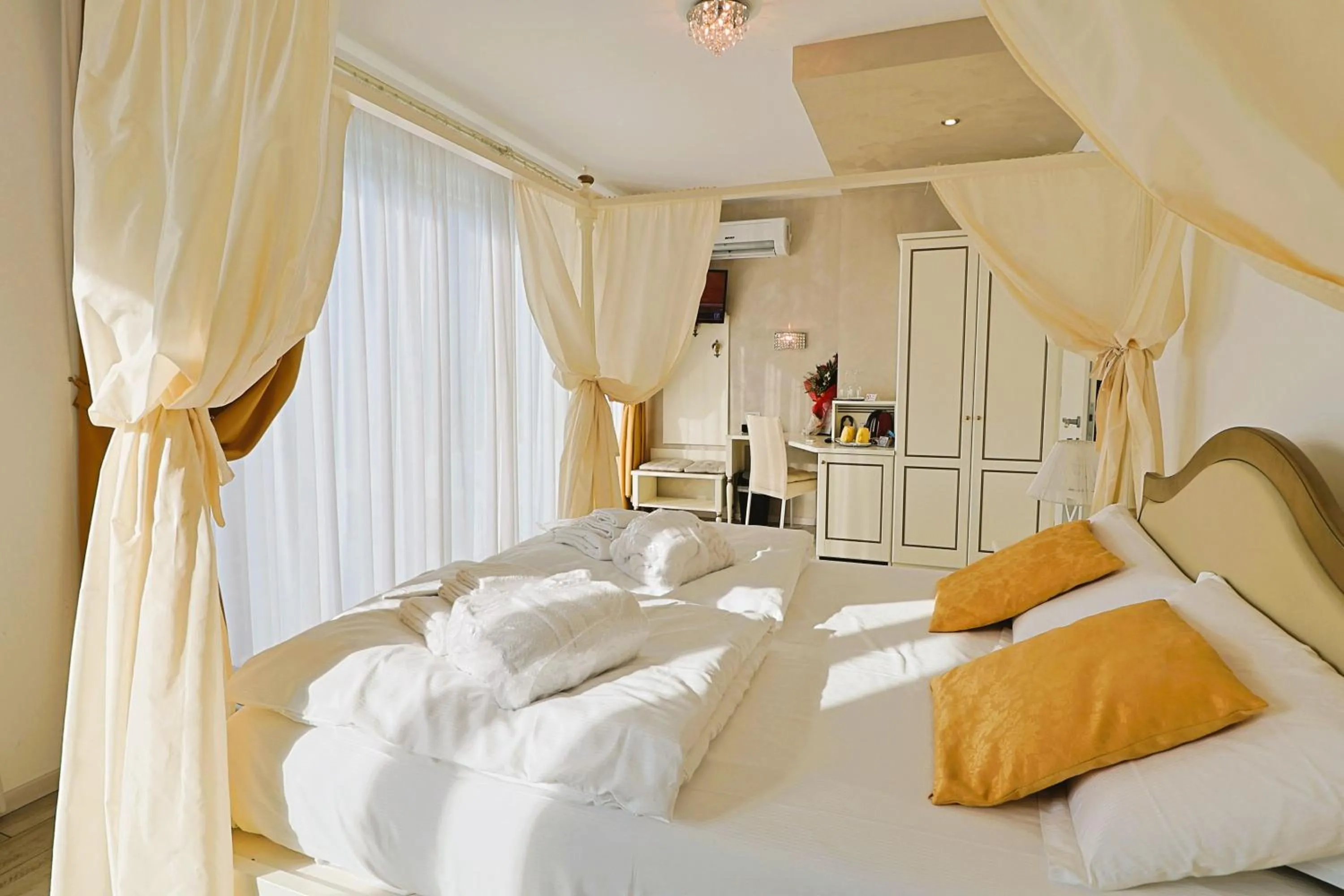 View (from property/room), Bed in Relais Villa Olivi