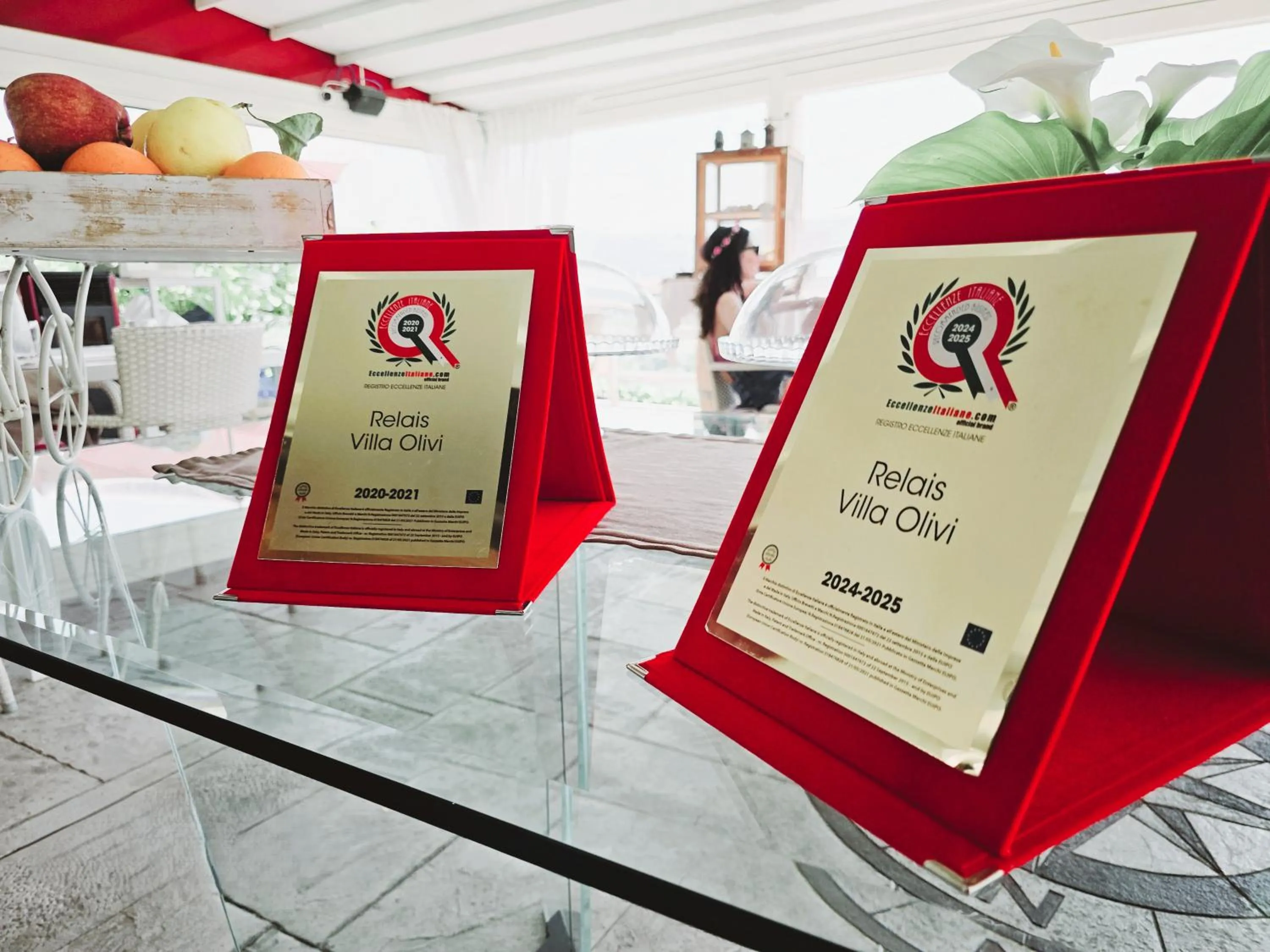 Restaurant/places to eat in Relais Villa Olivi