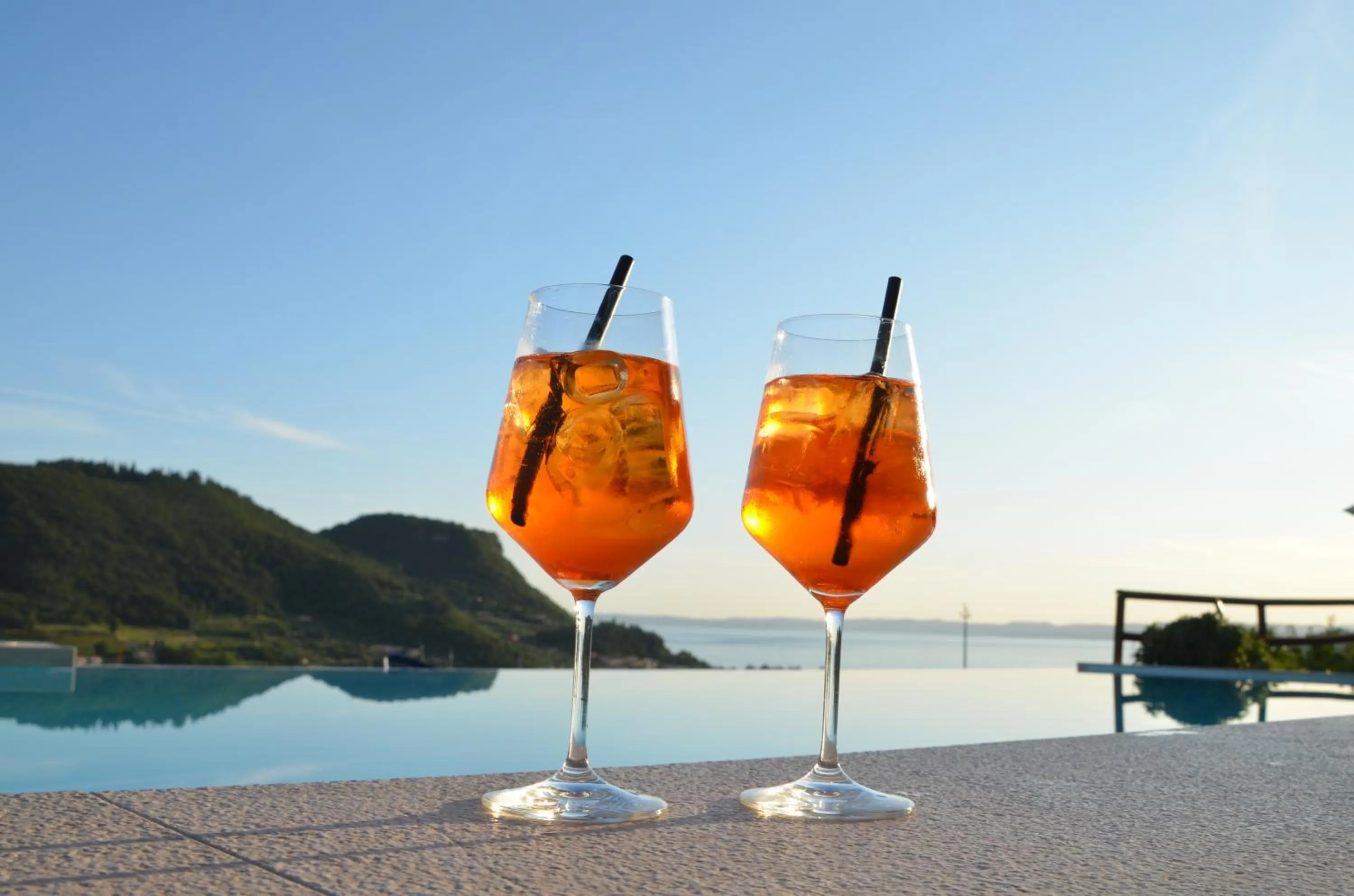 Swimming pool in Relais Villa Olivi