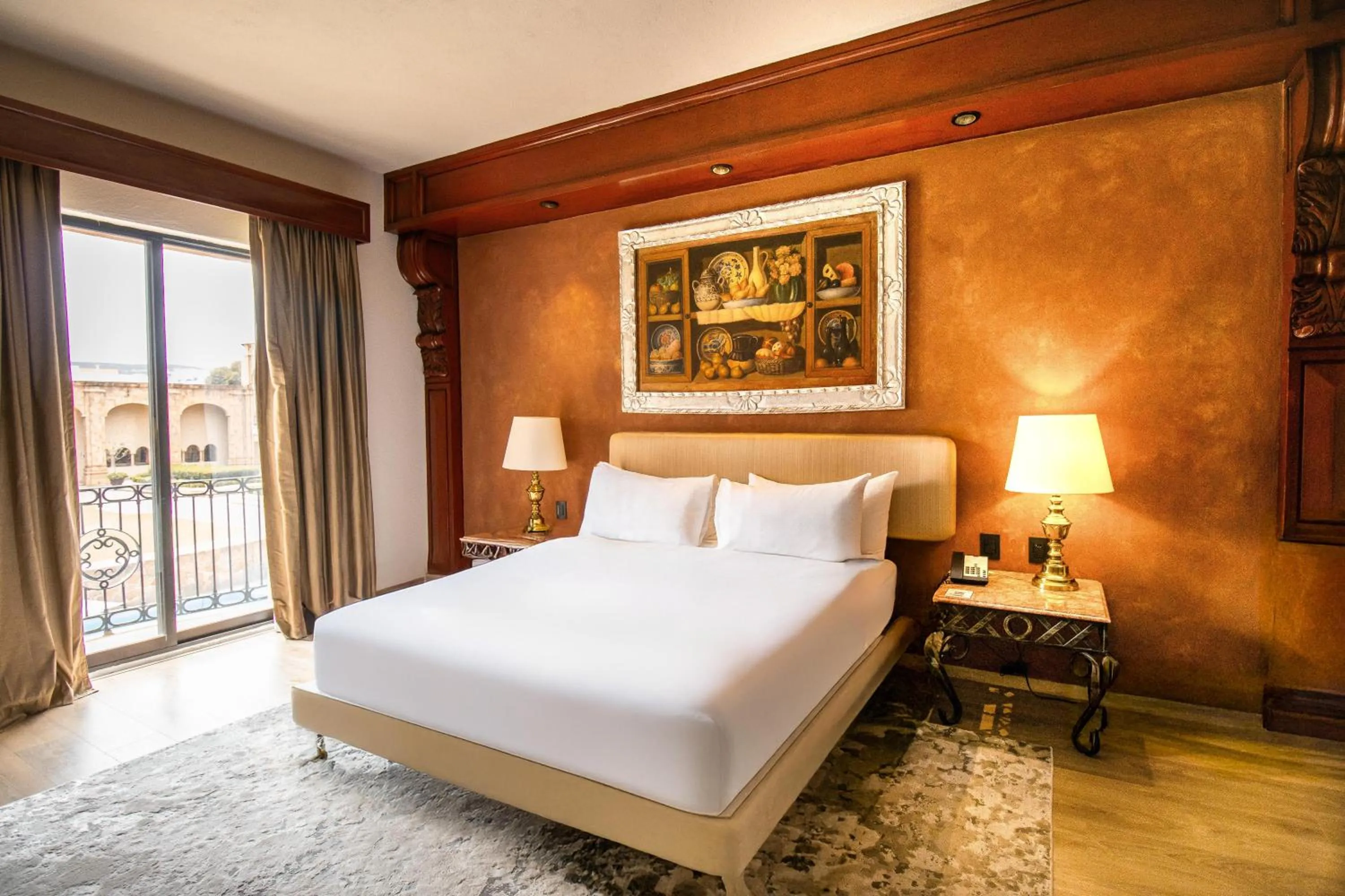 Bed in Hilton San Luis Potosi