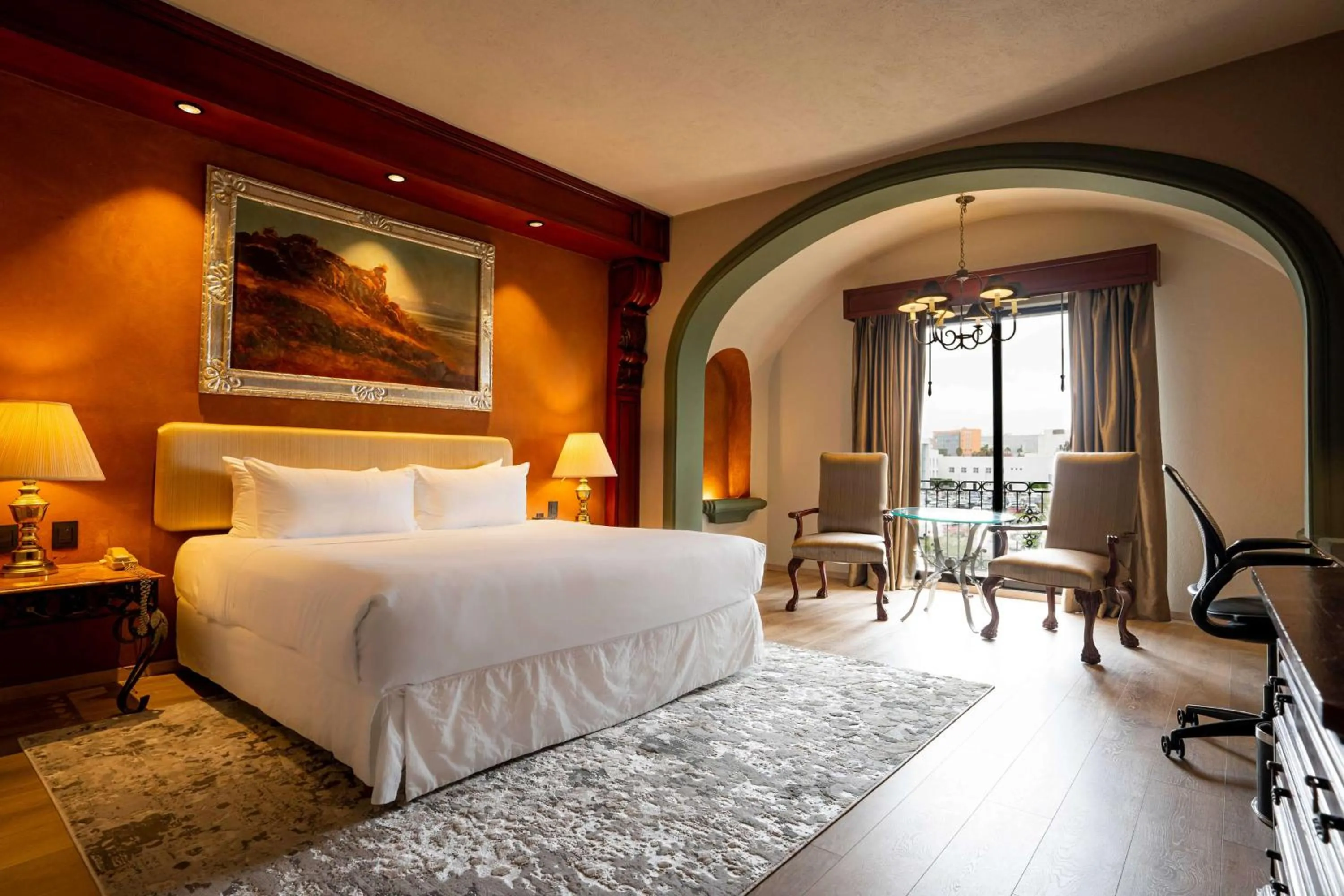 Bed in Hilton San Luis Potosi