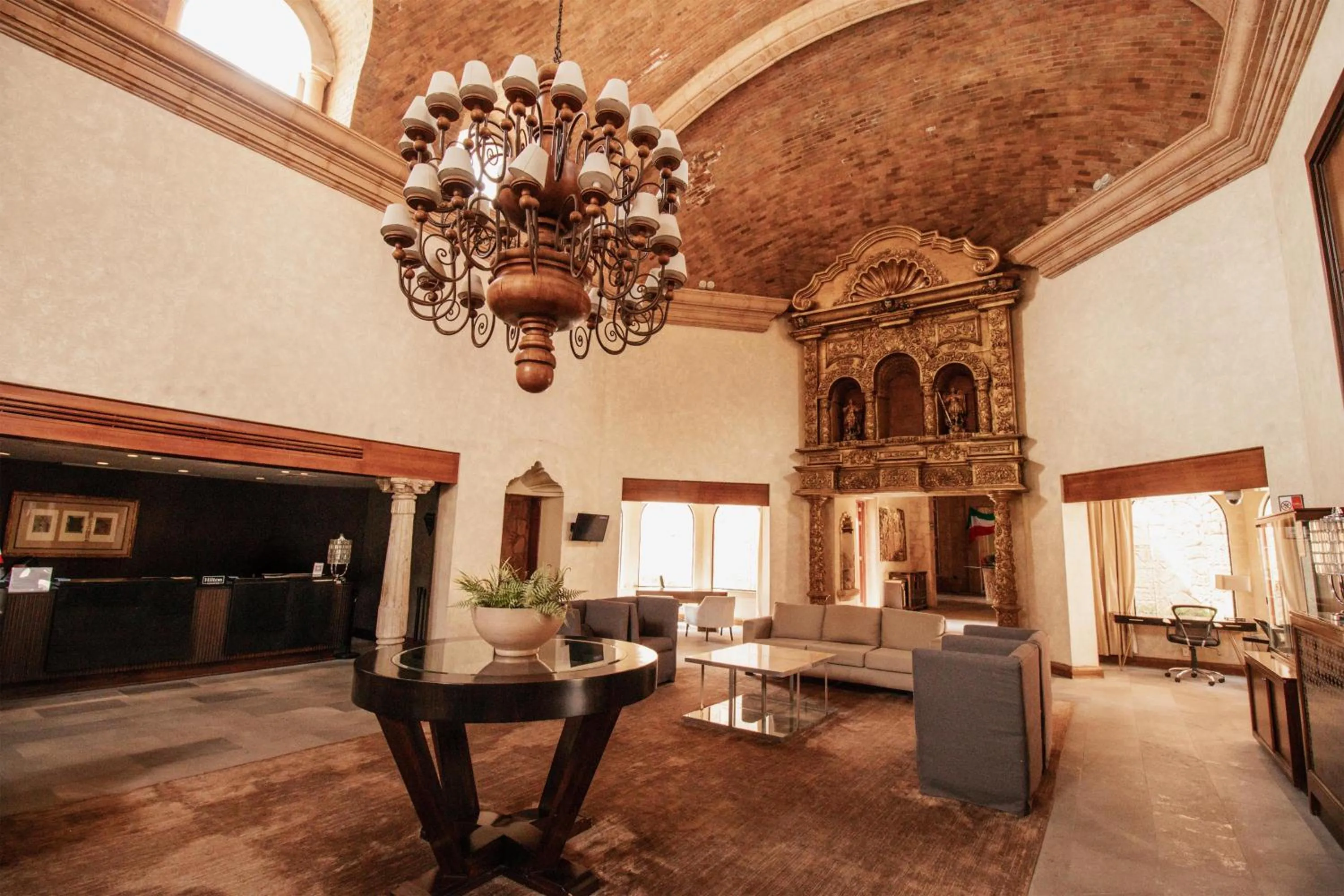 Lobby or reception in Hilton San Luis Potosi