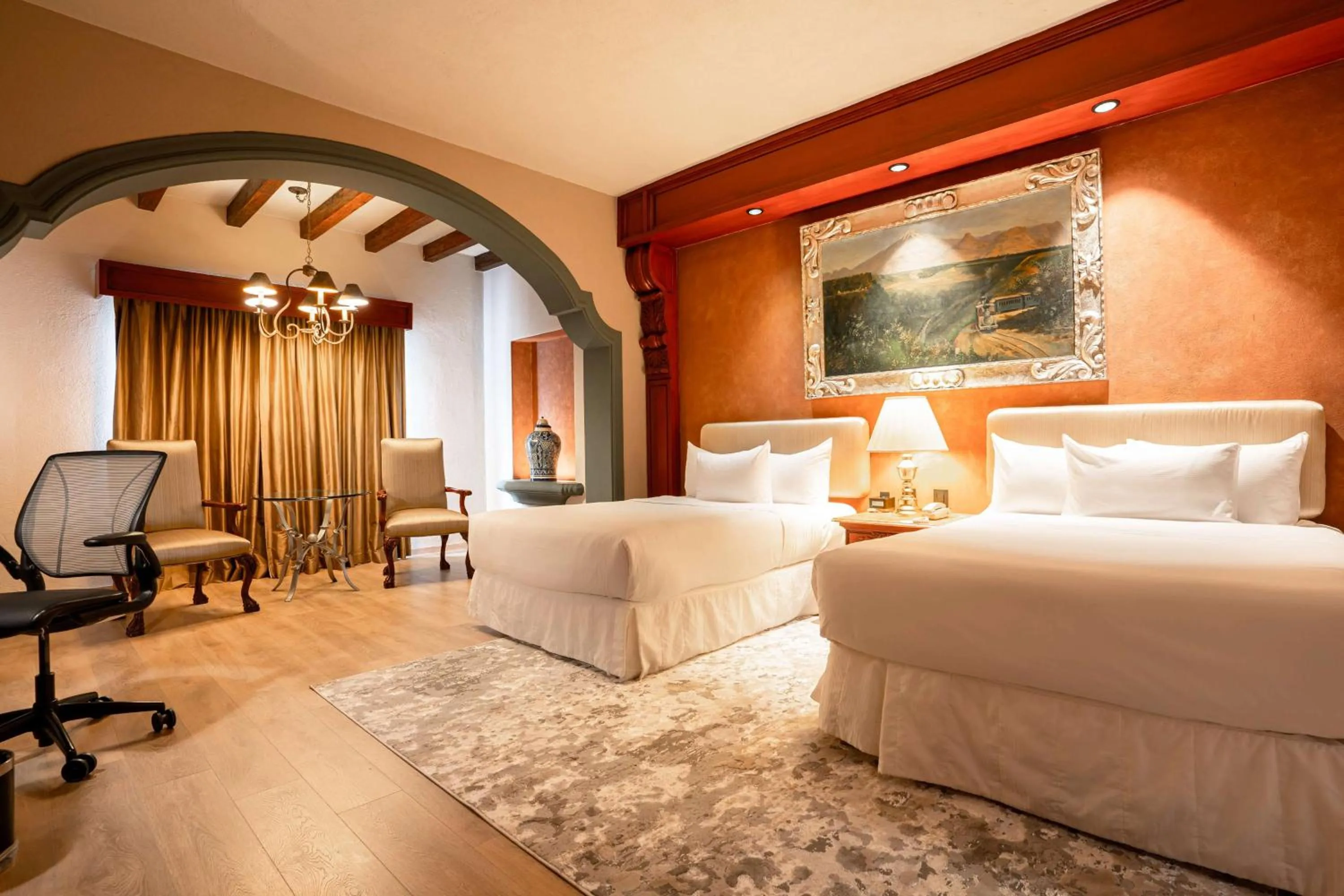 Bed in Hilton San Luis Potosi