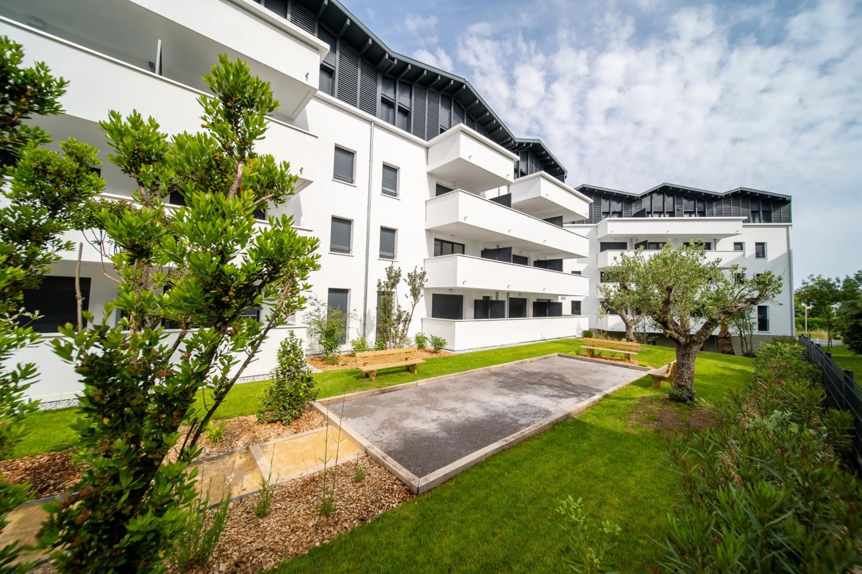 Garden in Zenao Appart'hotels Anglet