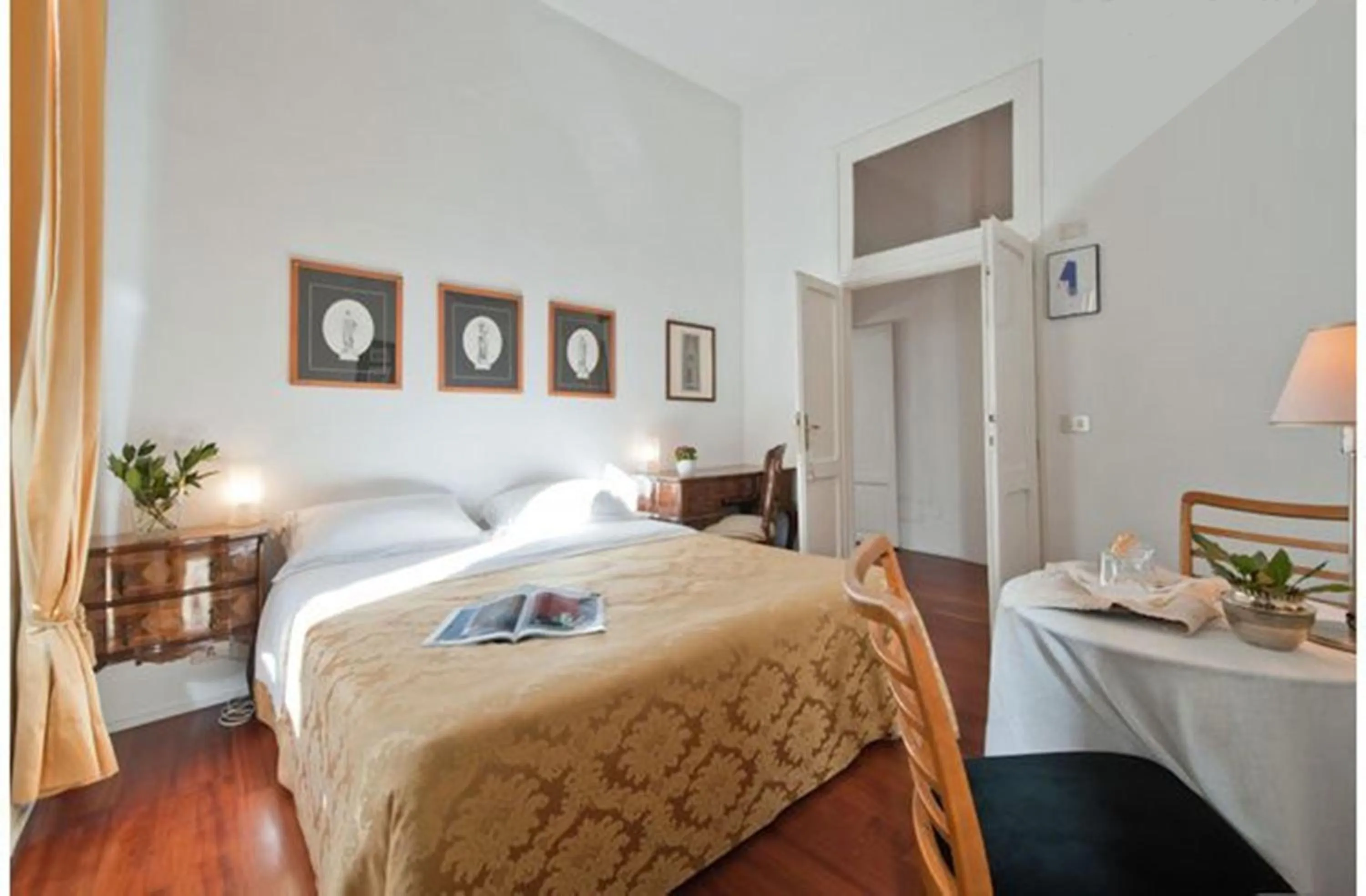 Bed in B&B Colori di Roma