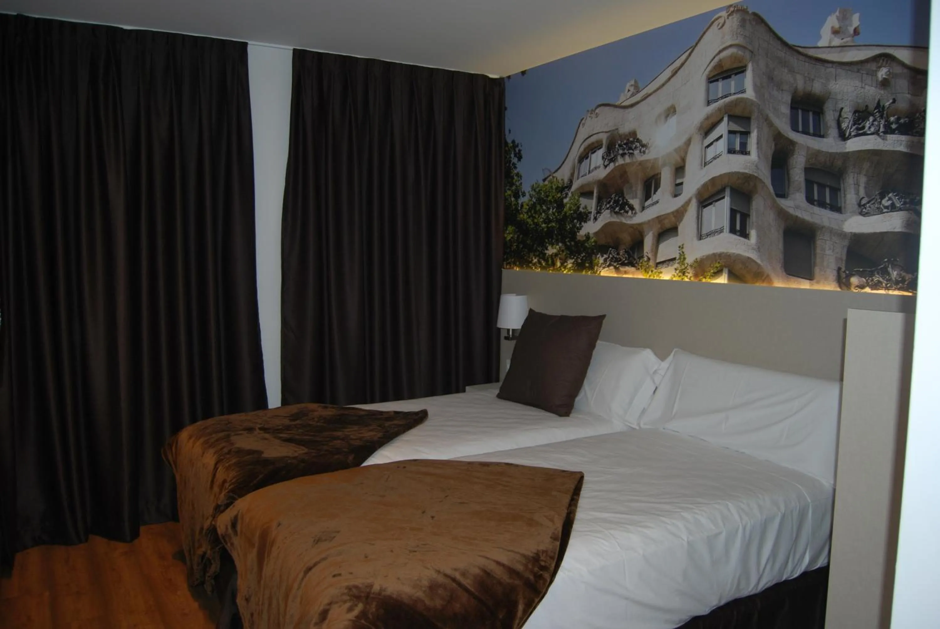 Bed in Hotel BESTPRICE Gracia