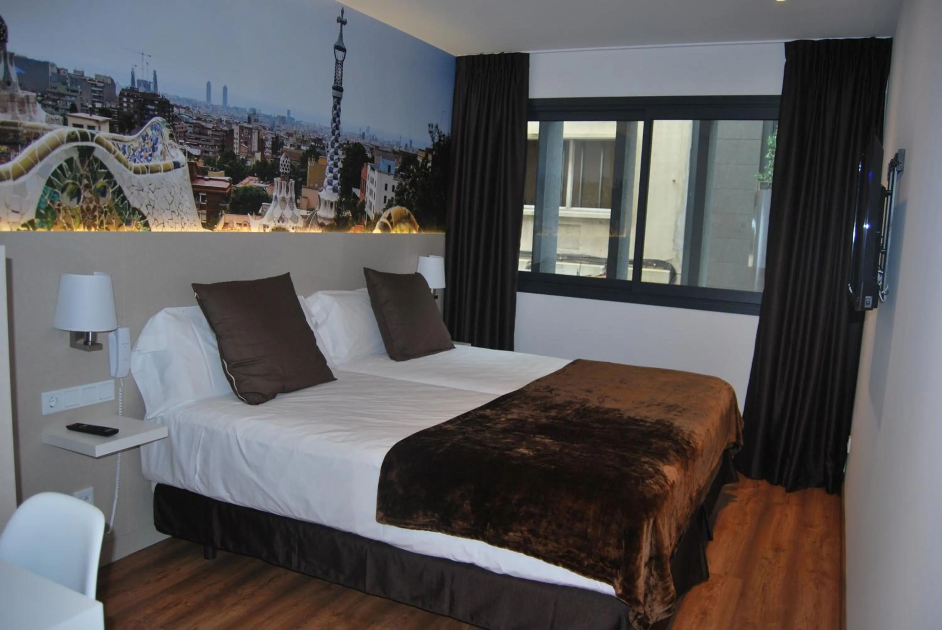 Bed in Hotel BESTPRICE Gracia