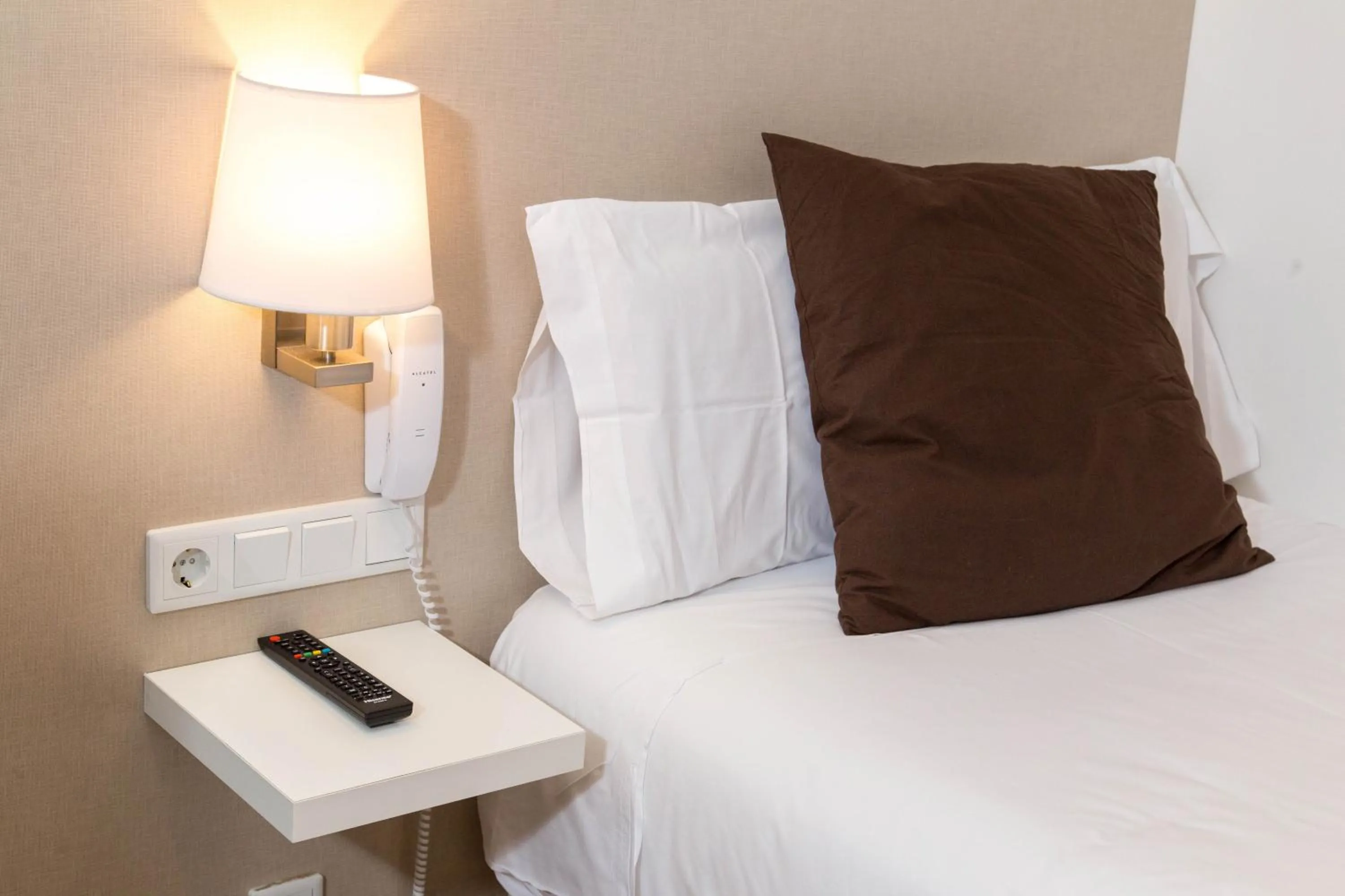 Decorative detail, Bed in Hotel BESTPRICE Gracia