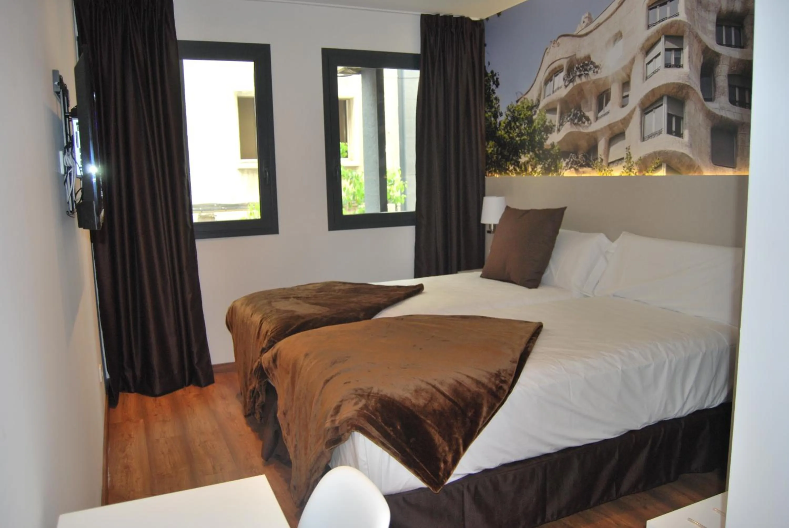 Bed in Hotel BESTPRICE Gracia