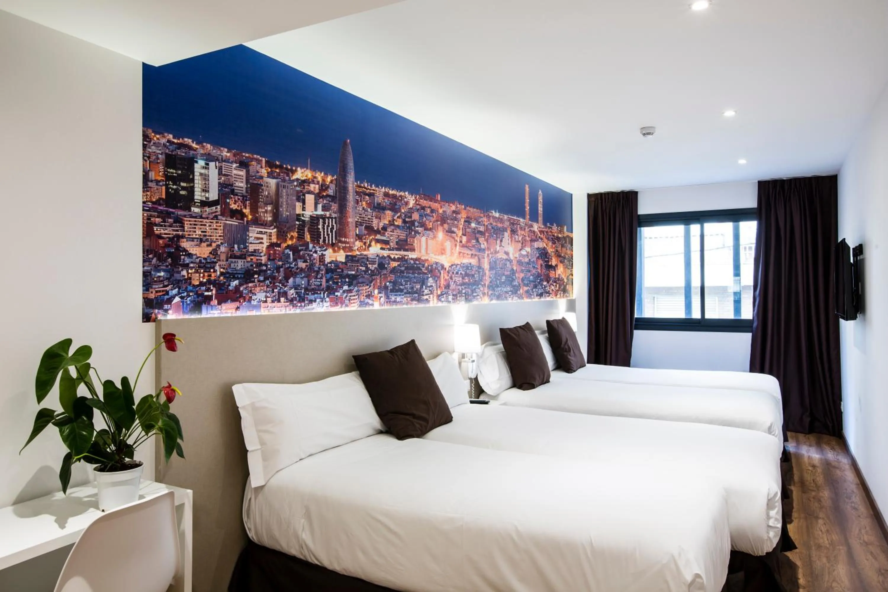 Day, Bed in Hotel BESTPRICE Gracia