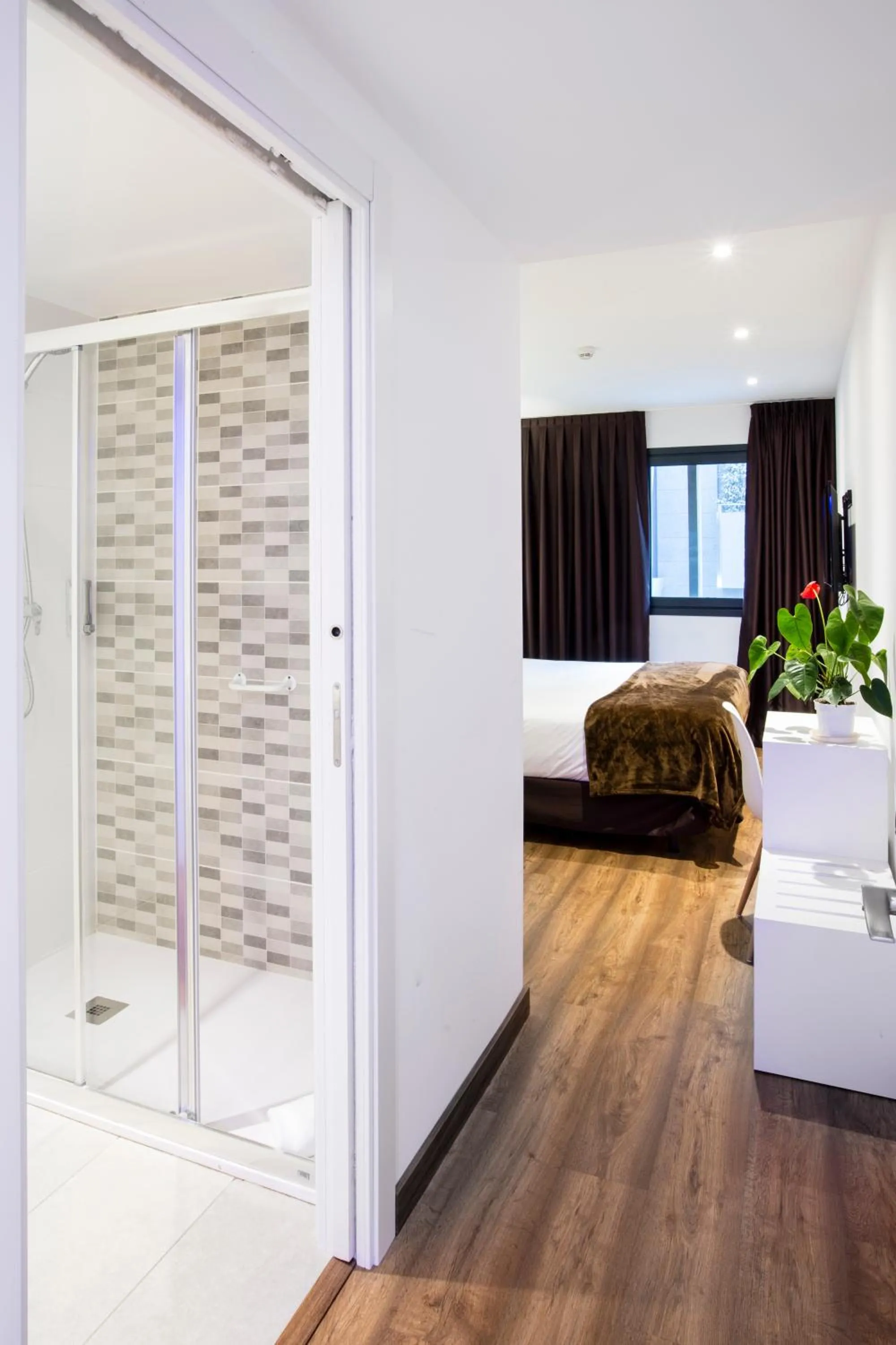 Decorative detail, Bed in Hotel BESTPRICE Gracia