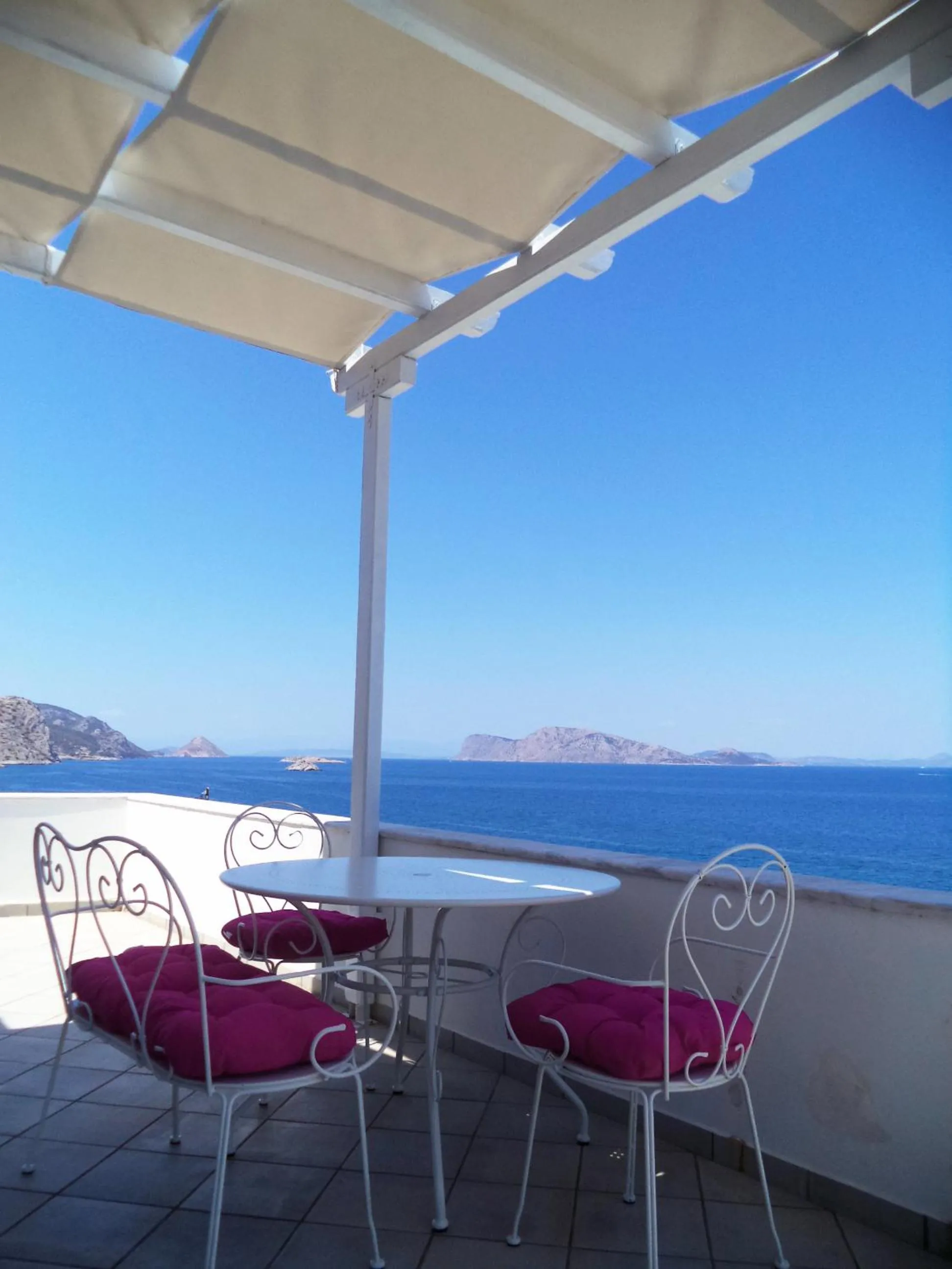 Balcony/Terrace in Vlichos Studio Apartment