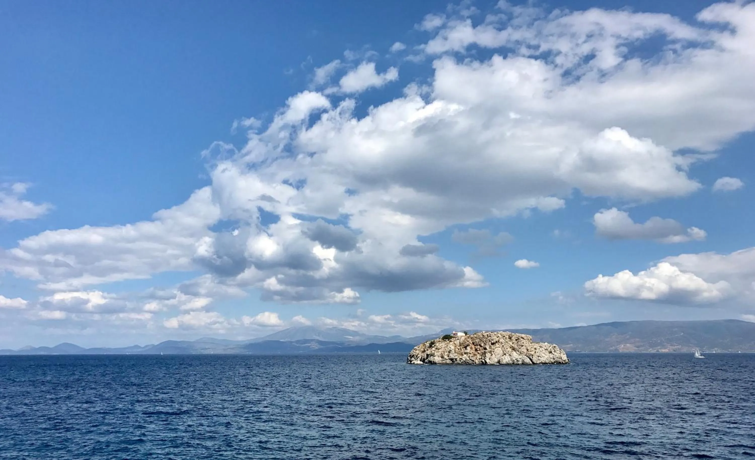 Sea view in Vlichos Studio Apartment