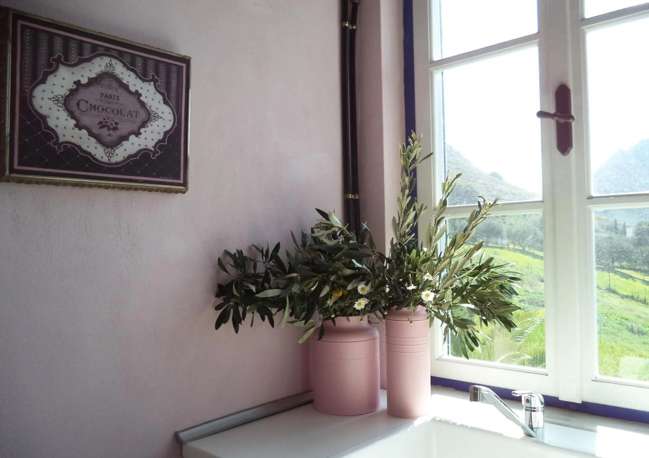 Decorative detail in Vlichos Studio Apartment