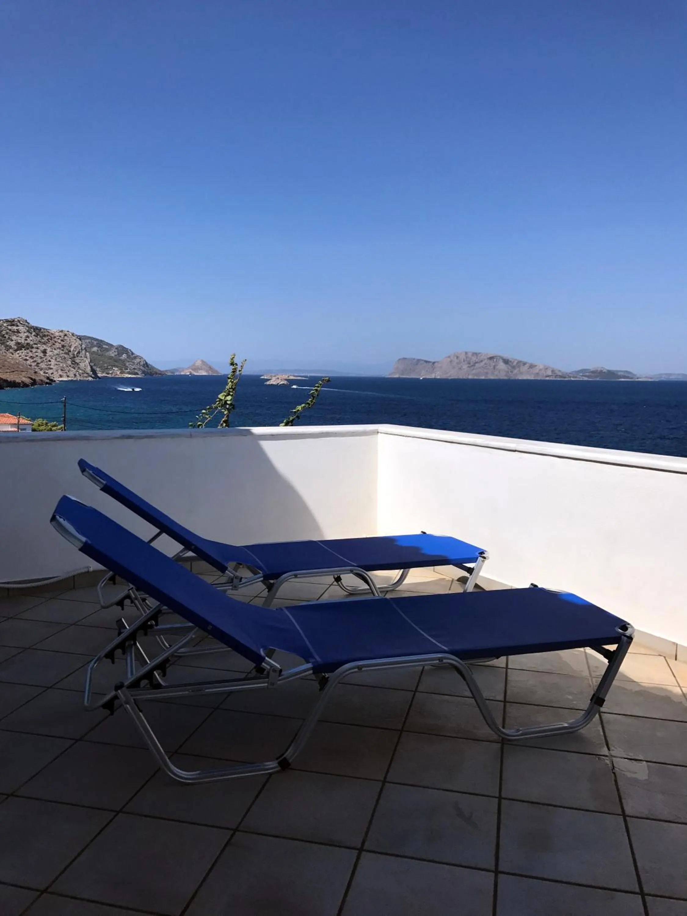 Balcony/Terrace in Vlichos Studio Apartment