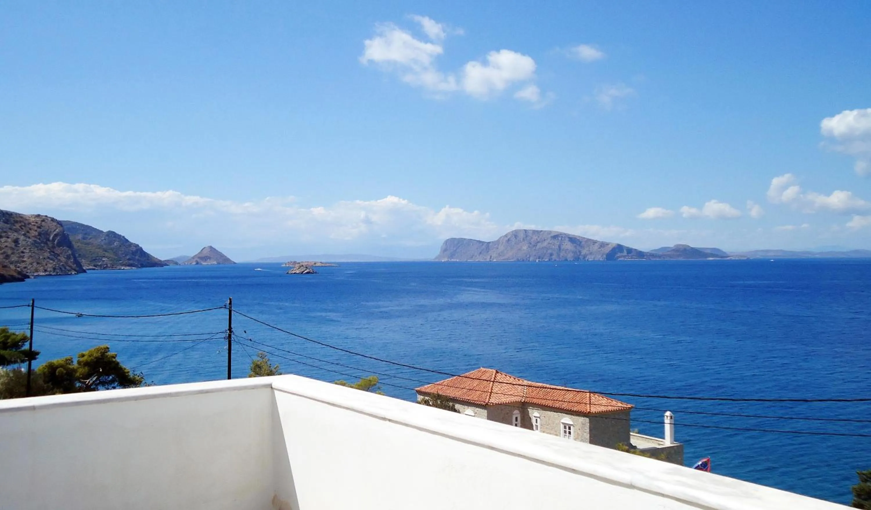 Sea view in Vlichos Studio Apartment