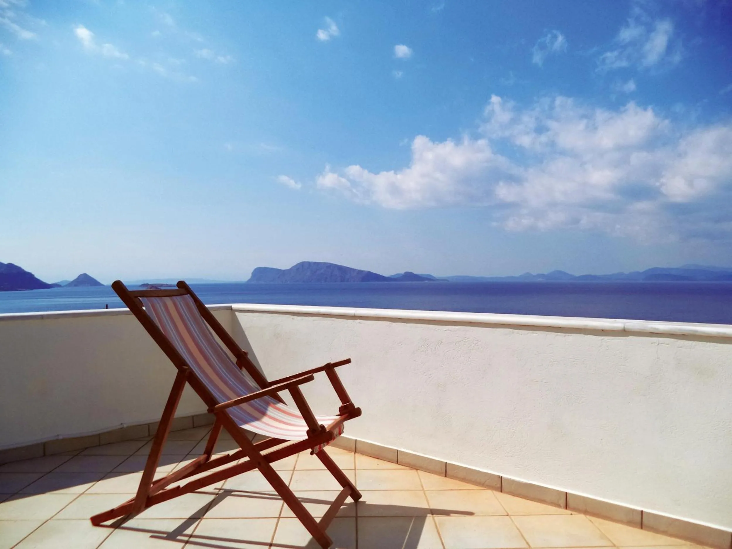 Balcony/Terrace in Vlichos Studio Apartment