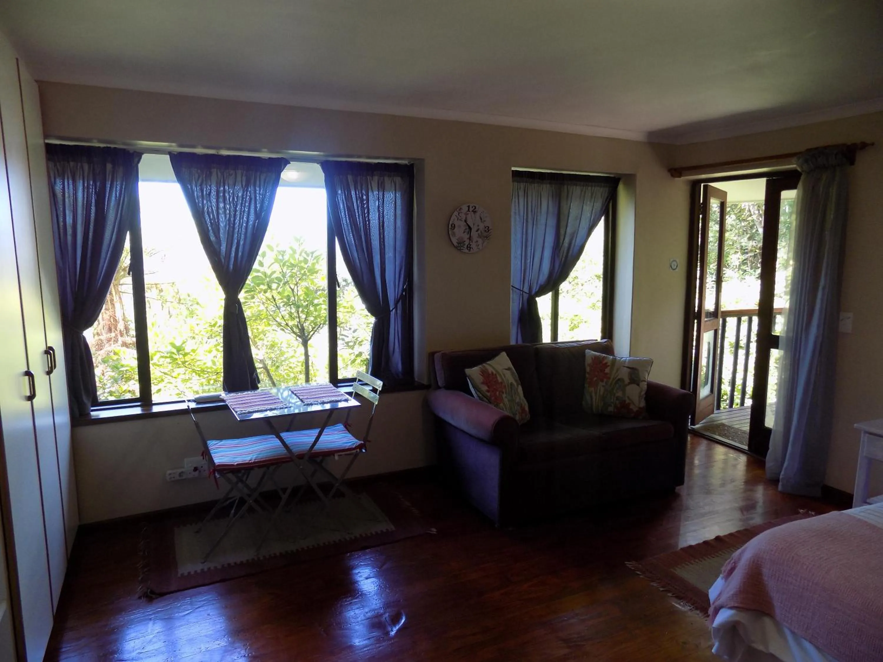 Seating area in Protea Guest House