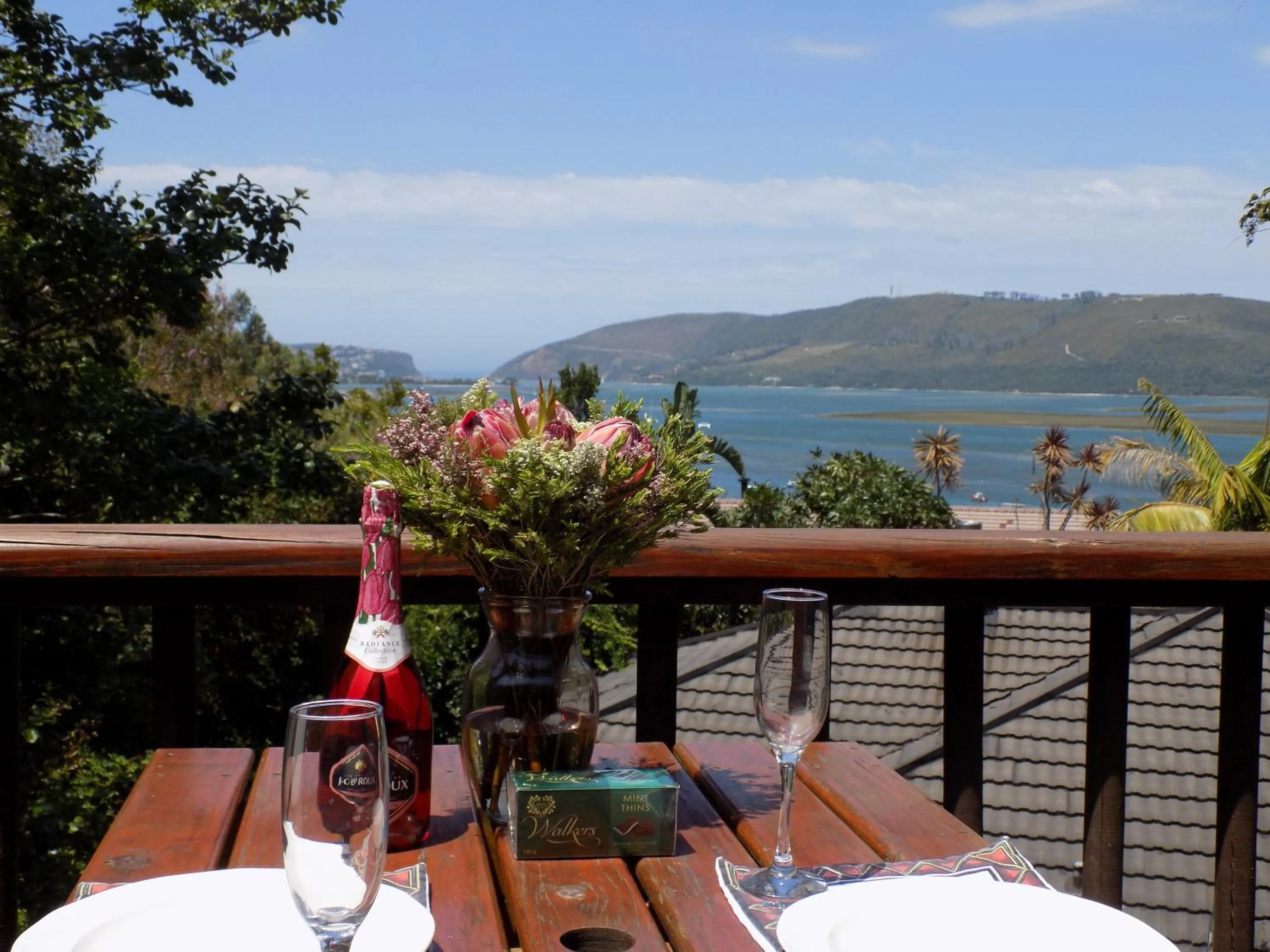 Balcony/Terrace in Protea Guest House