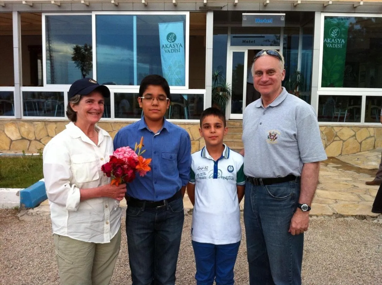 People in Butik Ertur Hotel