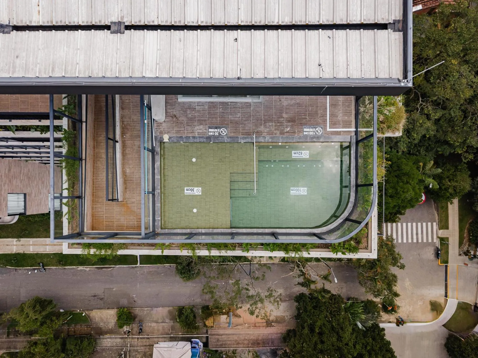 Bird's eye view in The Somos Loho Hotel