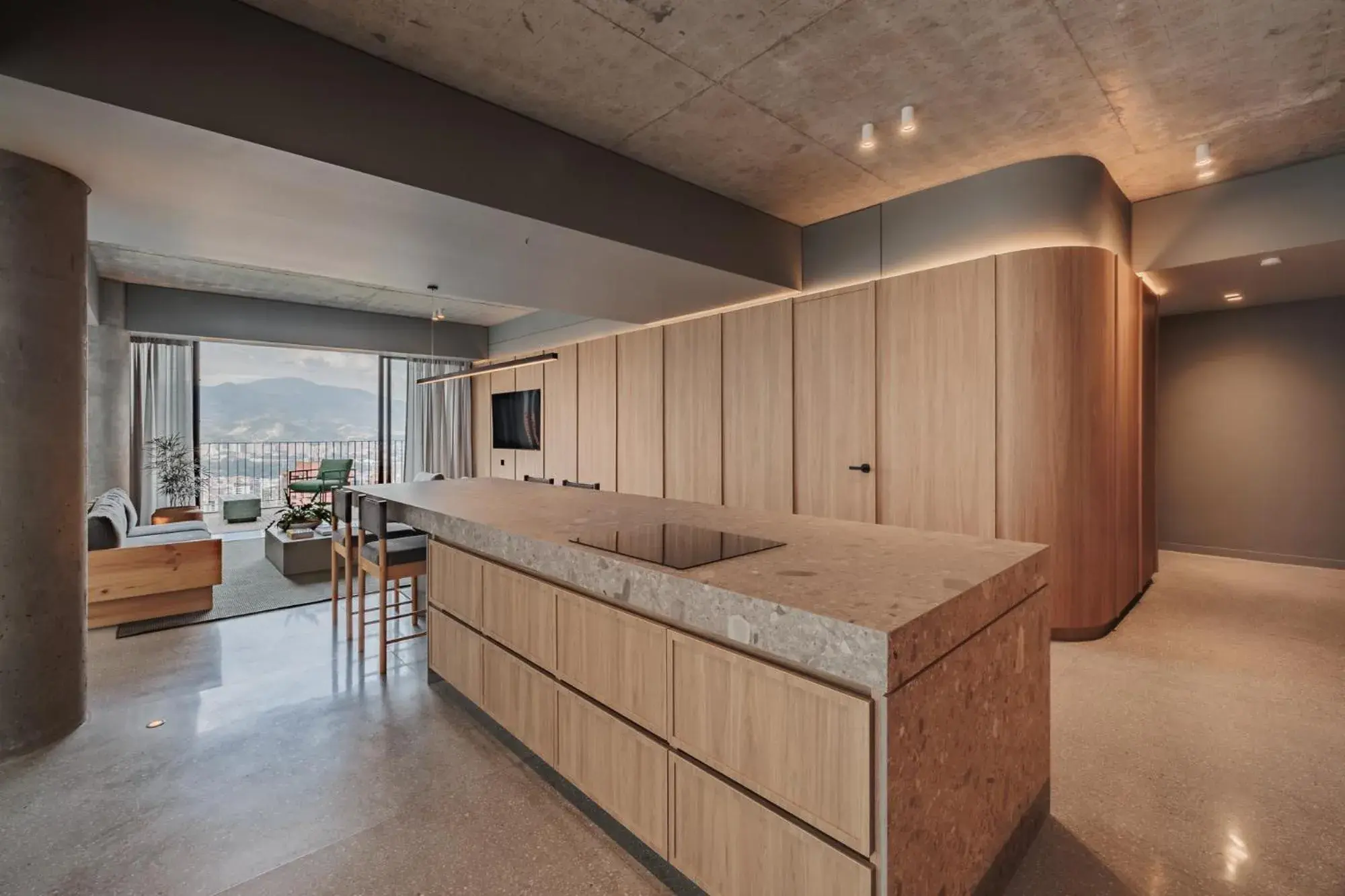 stove, Bed in The Somos Loho Hotel stove, Bed in The Somos Loho Hotel