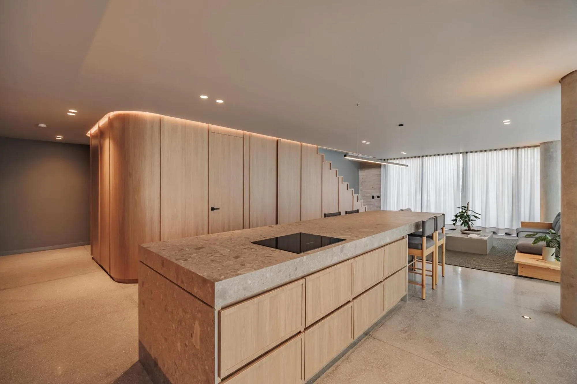 Kitchen or kitchenette in The Somos Loho Hotel